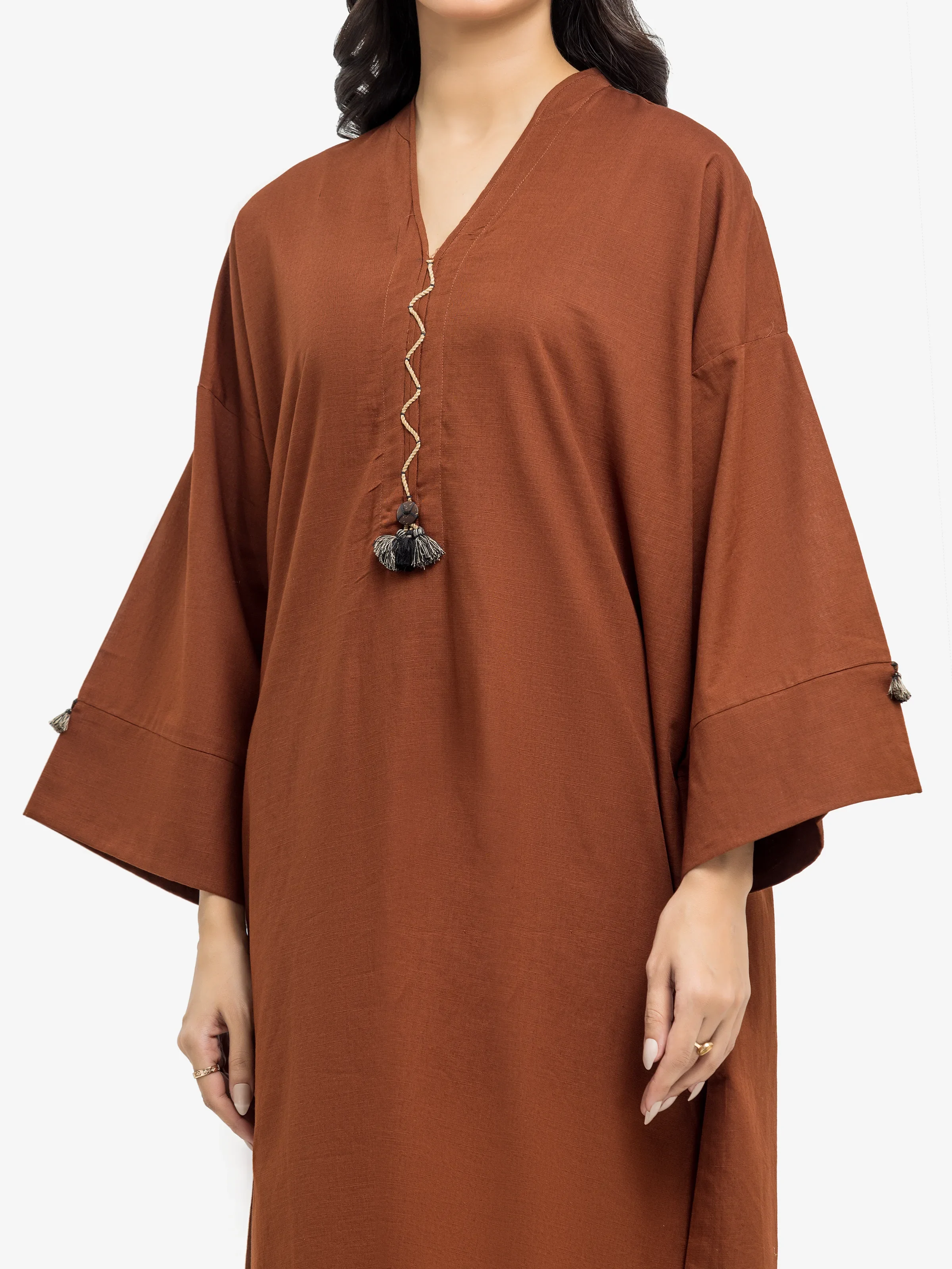 Pret Solid Khaddar Co-ord Set - EWTKS24-81396ST - Image 3
