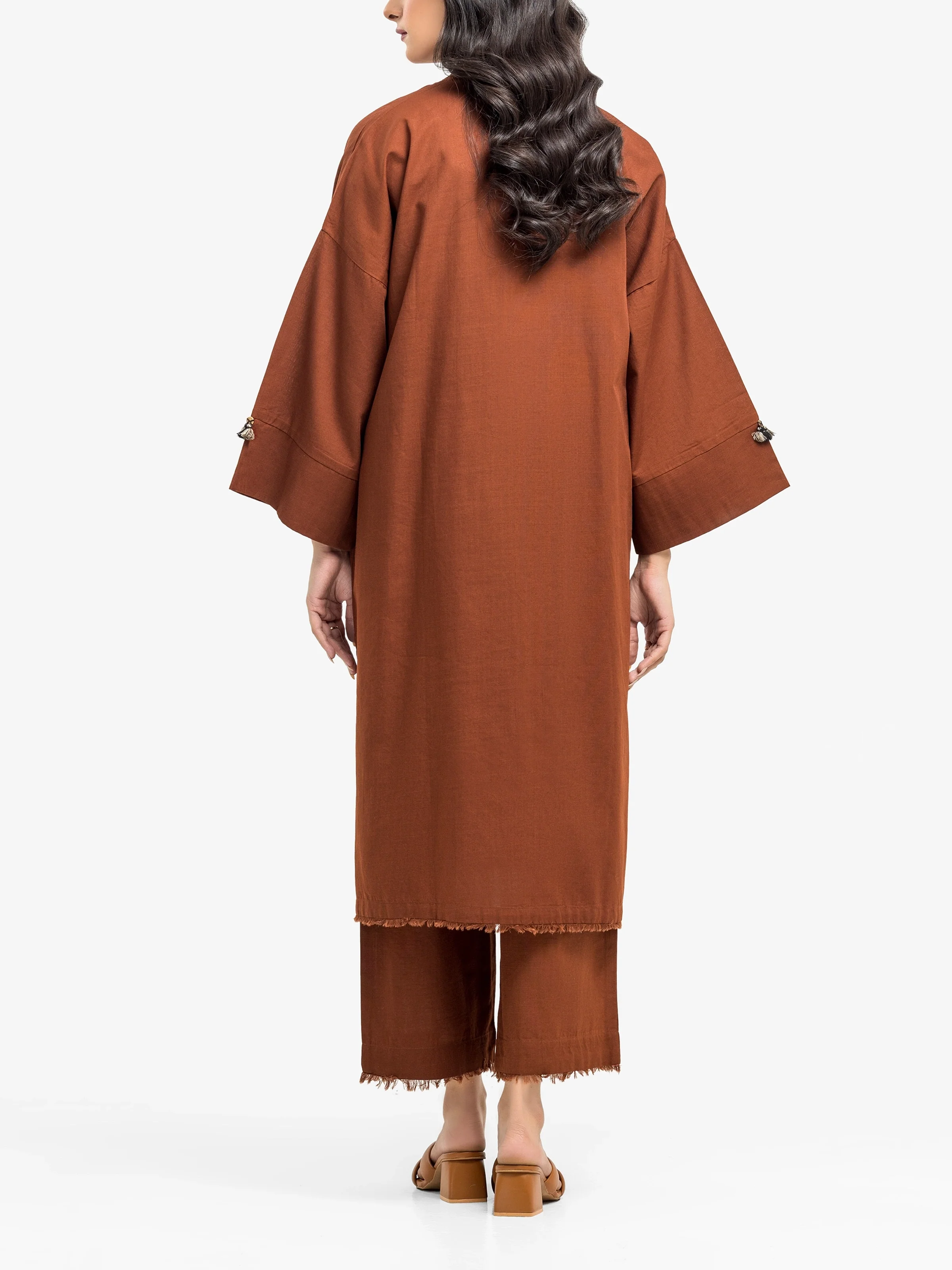 Pret Solid Khaddar Co-ord Set - EWTKS24-81396ST - Image 5