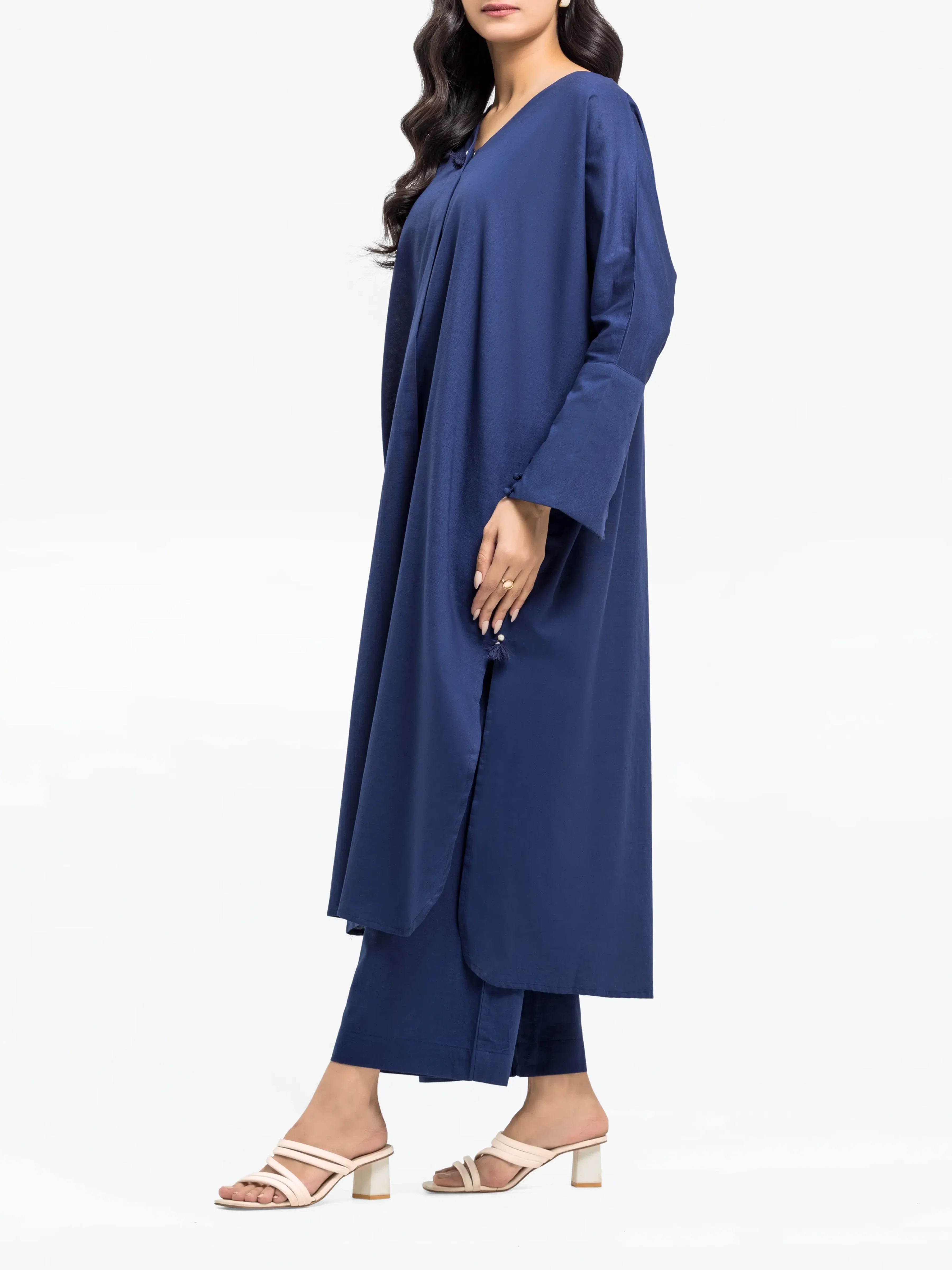 Pret Solid Khaddar Co-ord Set - EWTKS24-81398ST - Image 5