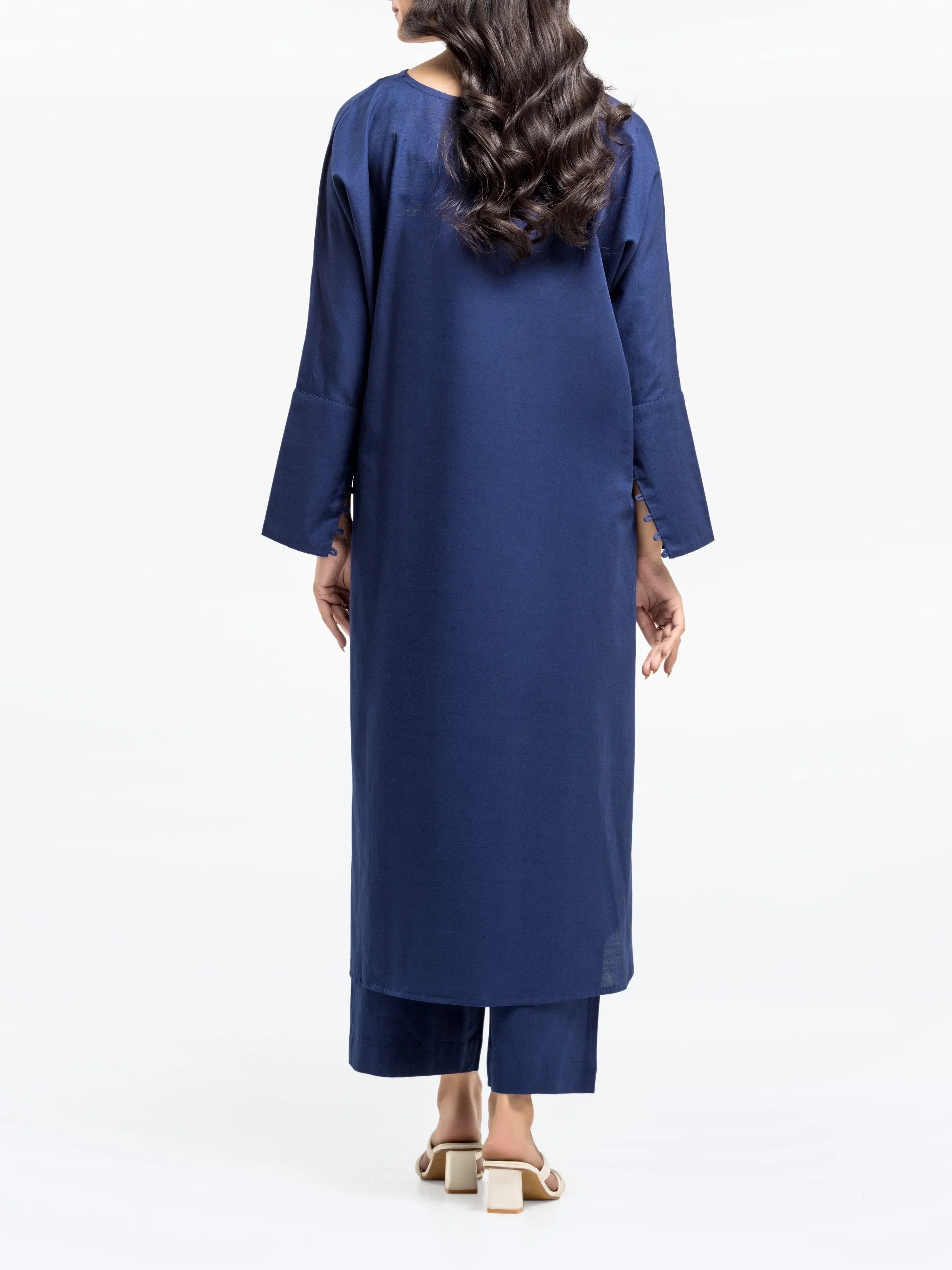 Pret Solid Khaddar Co-ord Set - EWTKS24-81398ST - Image 6