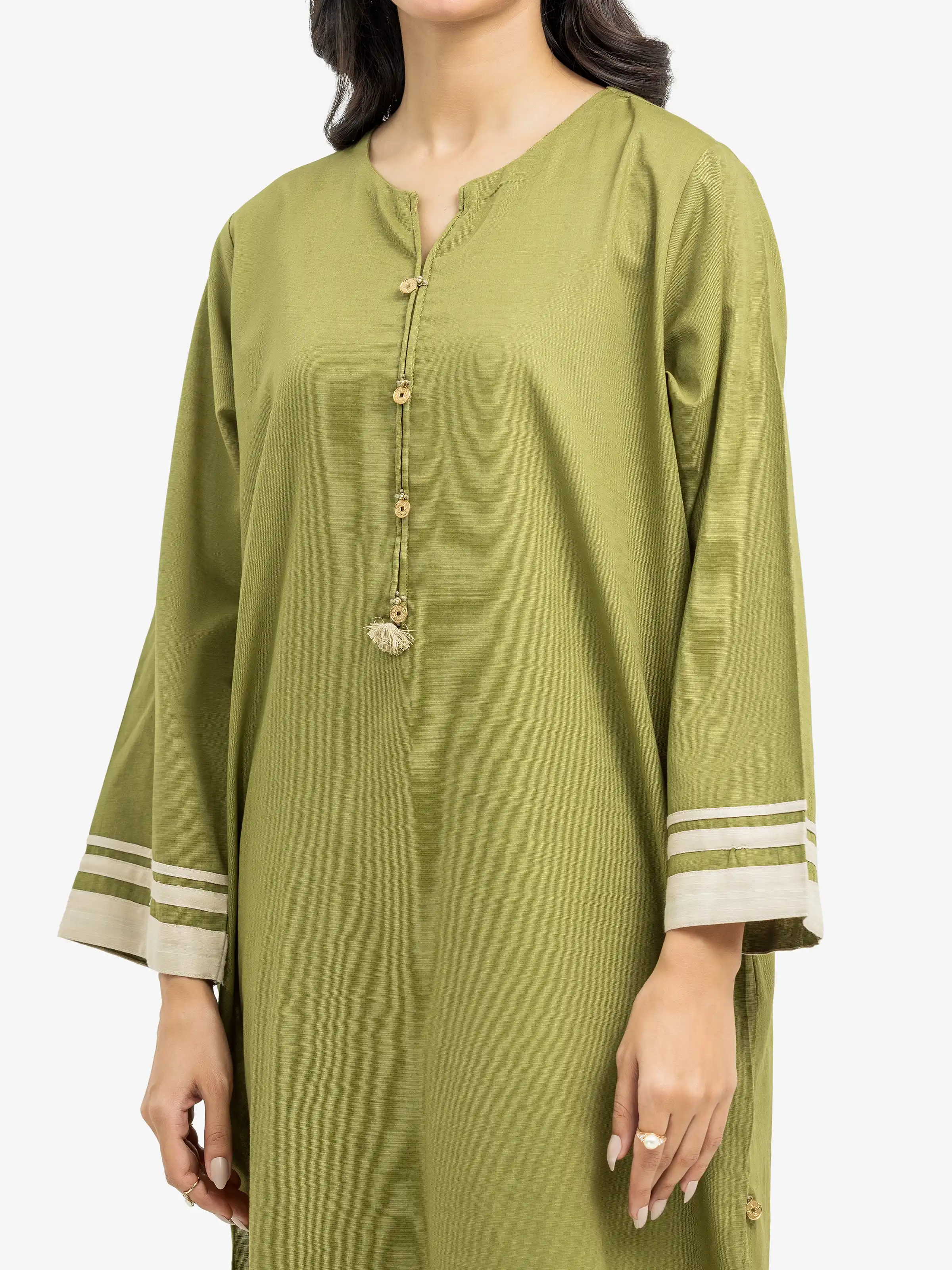 Pret Solid Khaddar Shirt Trouser - EWTKS24-81400ST - Image 3