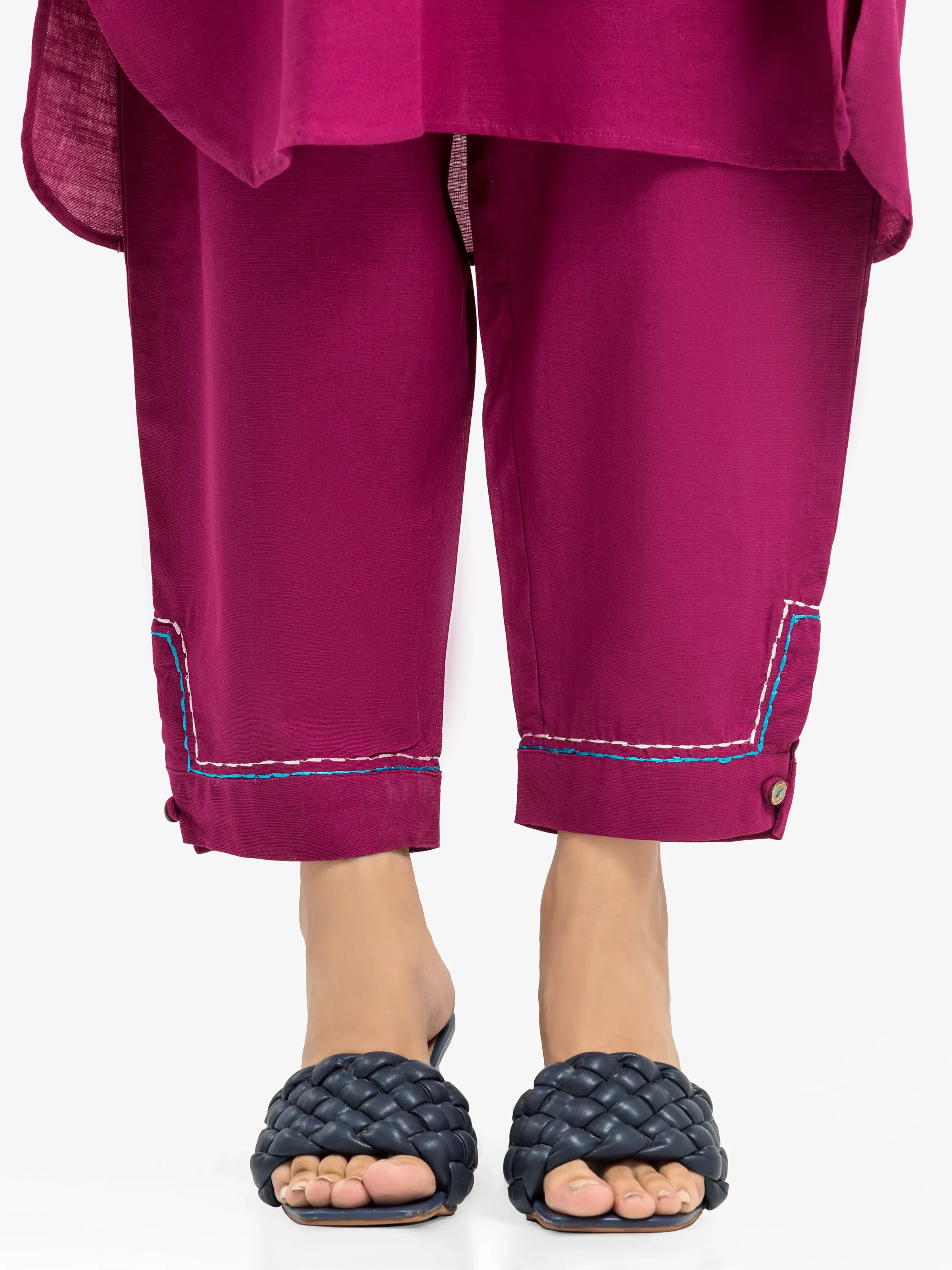 Pret Solid Khaddar Co-ord Set - EWTKS24-81403ST - Image 4