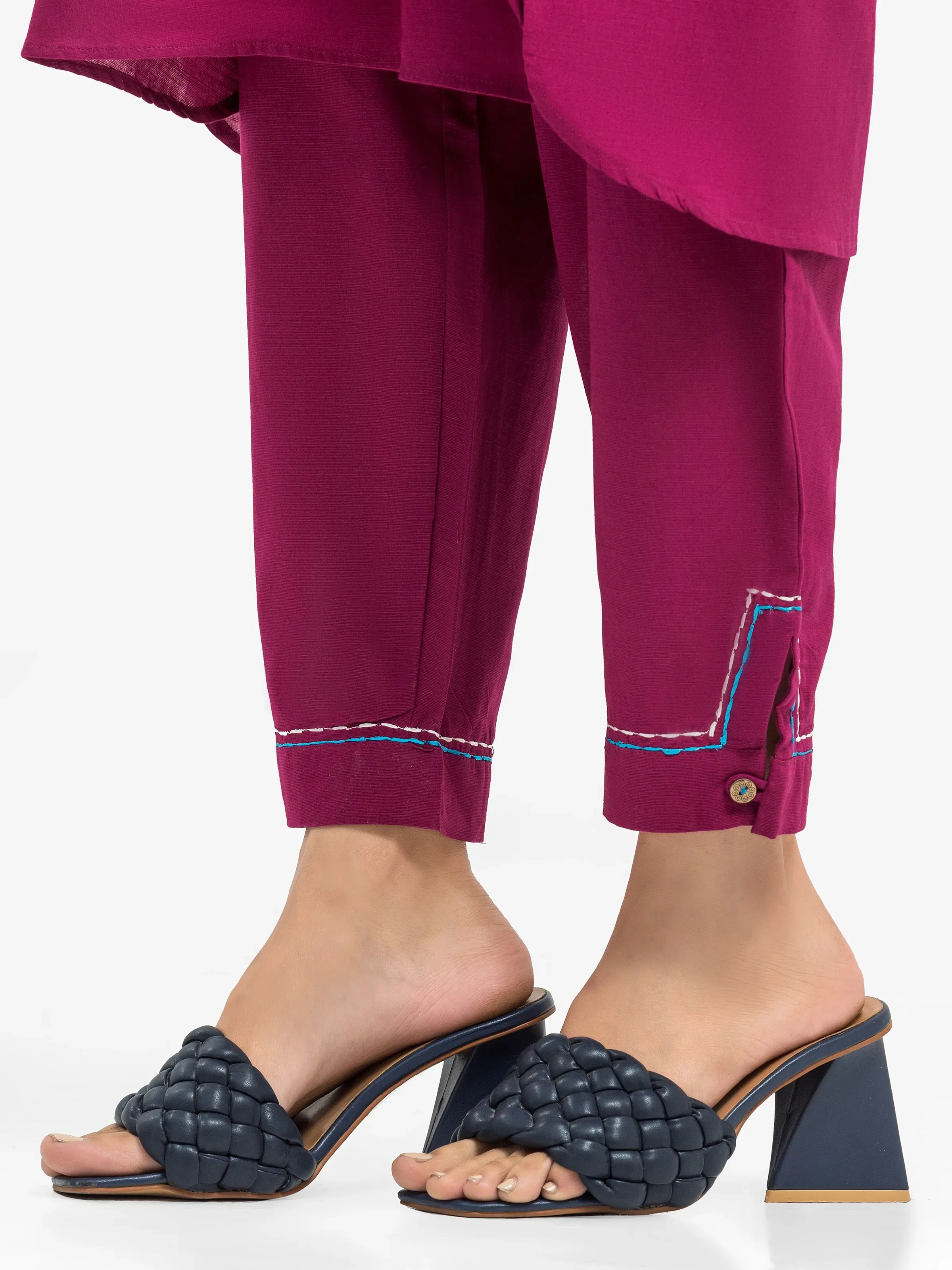 Pret Solid Khaddar Co-ord Set - EWTKS24-81403ST - Image 5