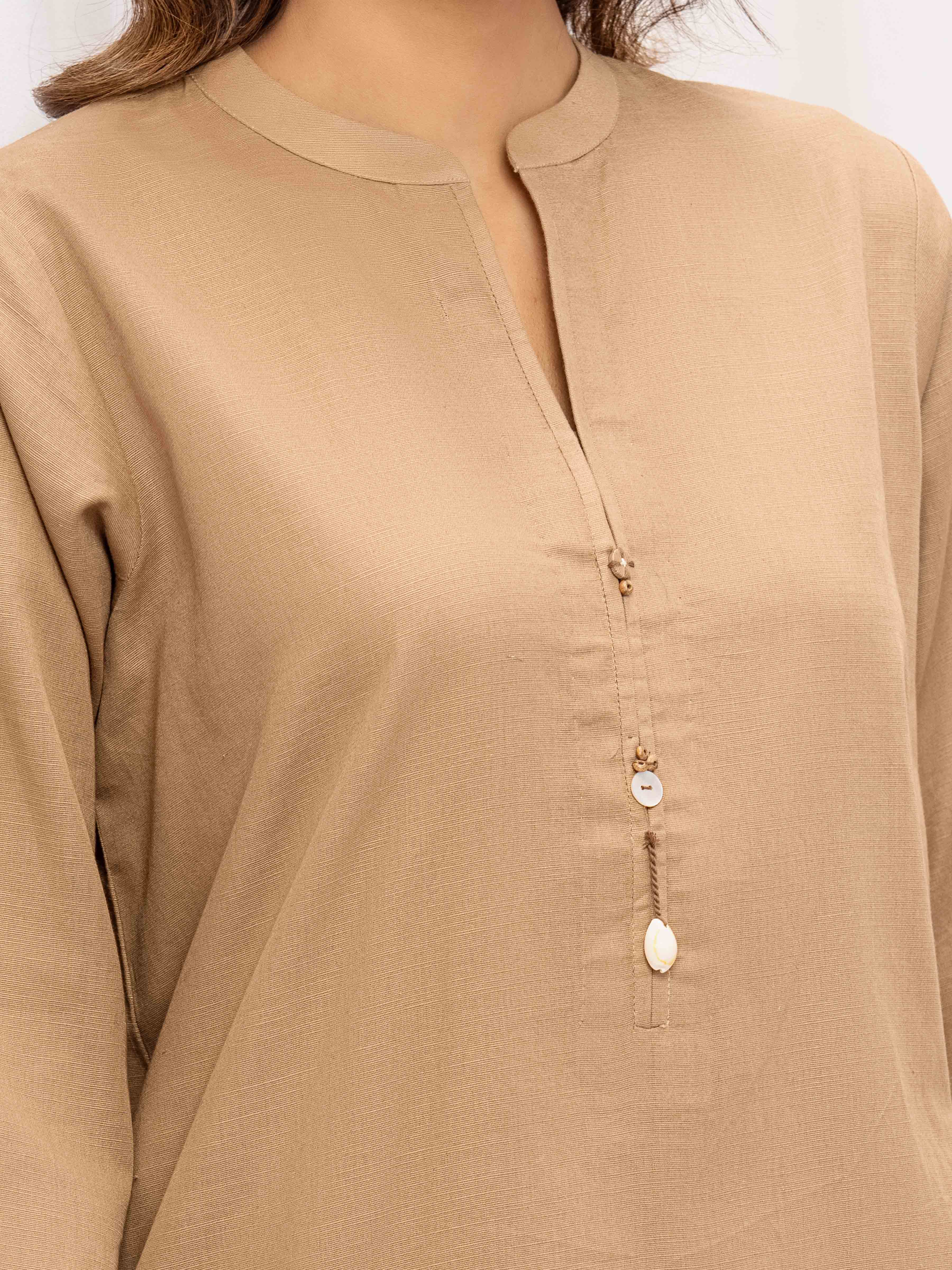 Pret Solid Khaddar Co-ord Set - EWTKS5-81427ST - Image 3