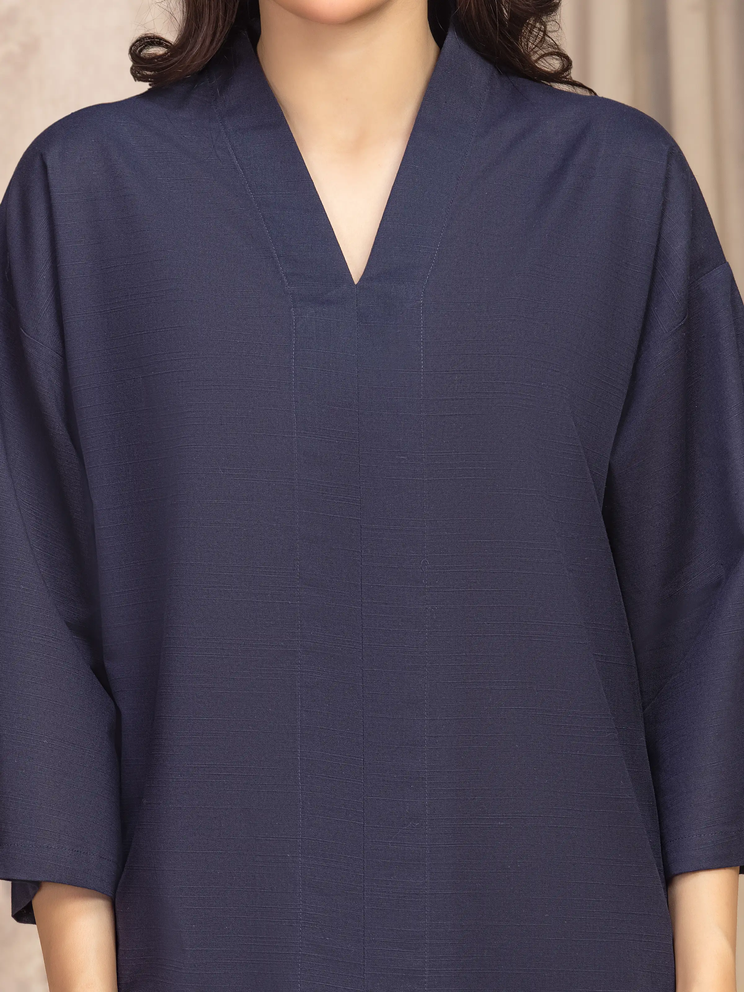 Pret Solid Khaddar Co-ord Set - EWTKS5-84022ST - Image 3