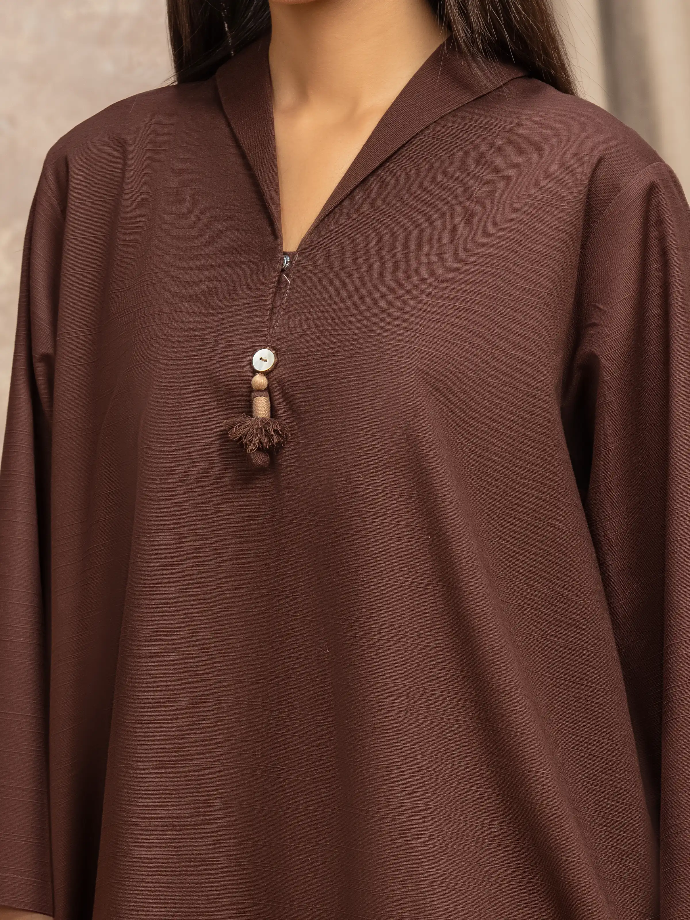 Pret Solid Khaddar Co-ord Set - EWTKS5-84023ST - Image 3
