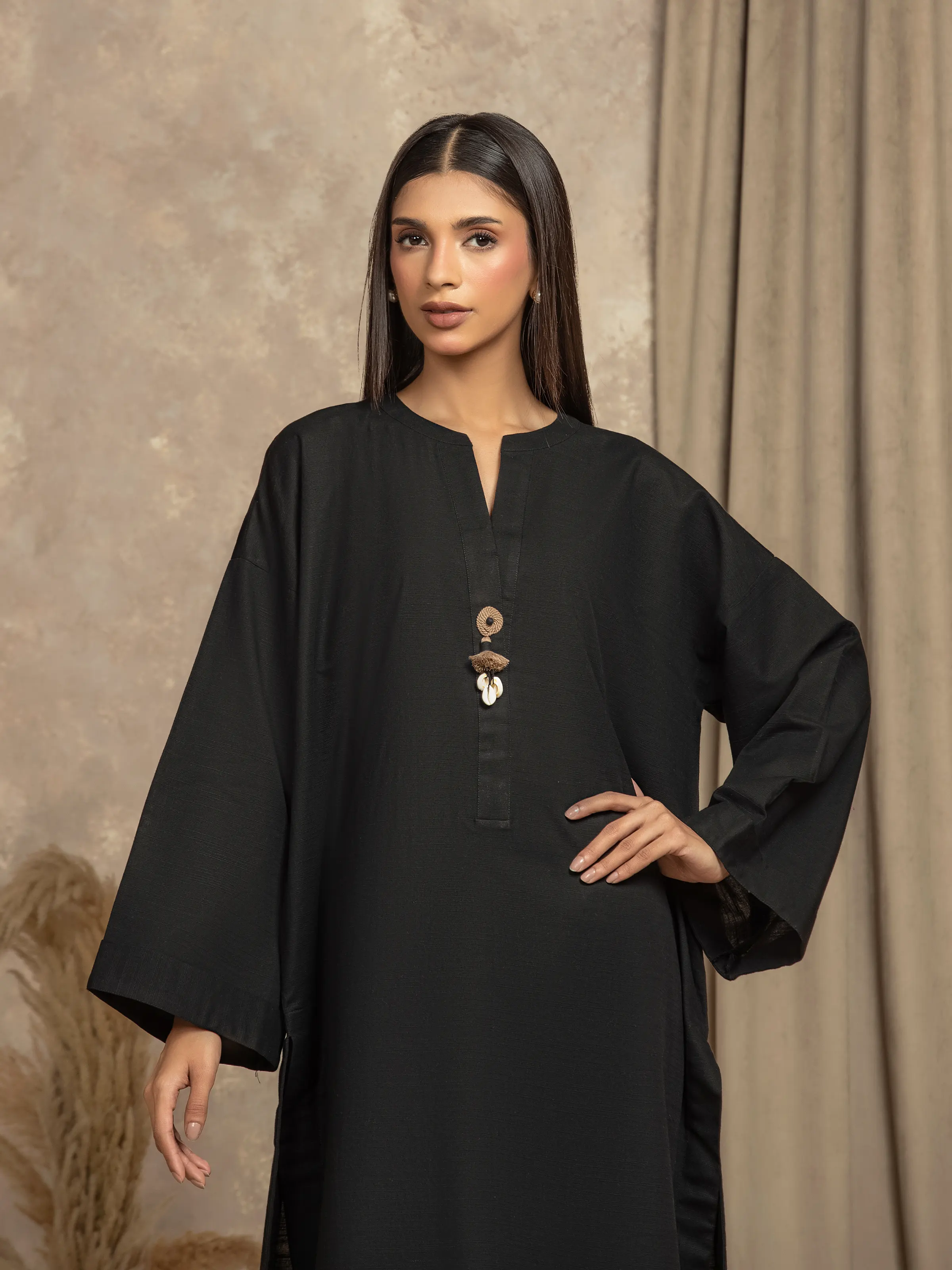 Pret Solid Khaddar Co-ord Set - EWTKS5-84049ST - Image 2