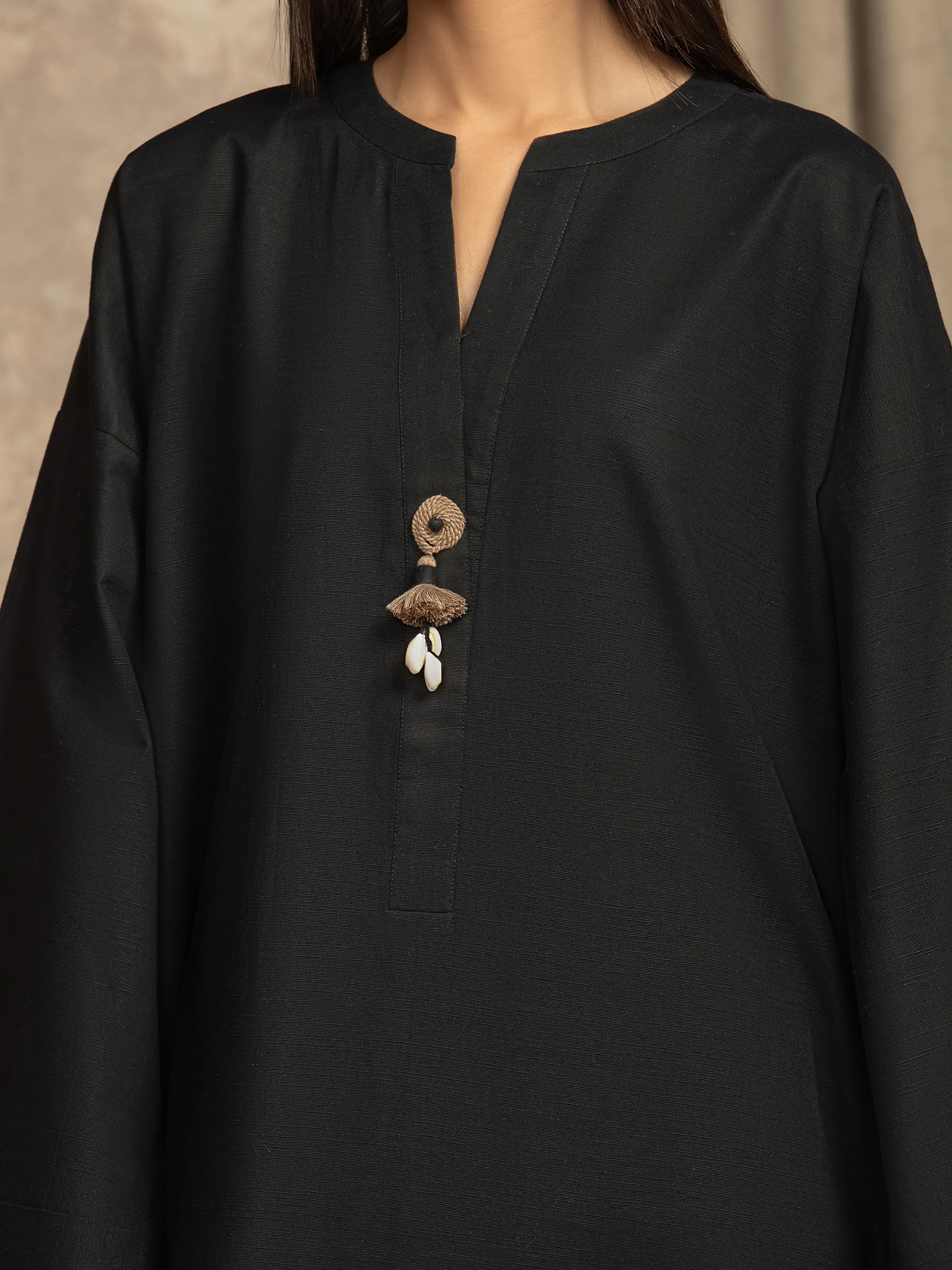 Pret Solid Khaddar Co-ord Set - EWTKS5-84049ST - Image 3