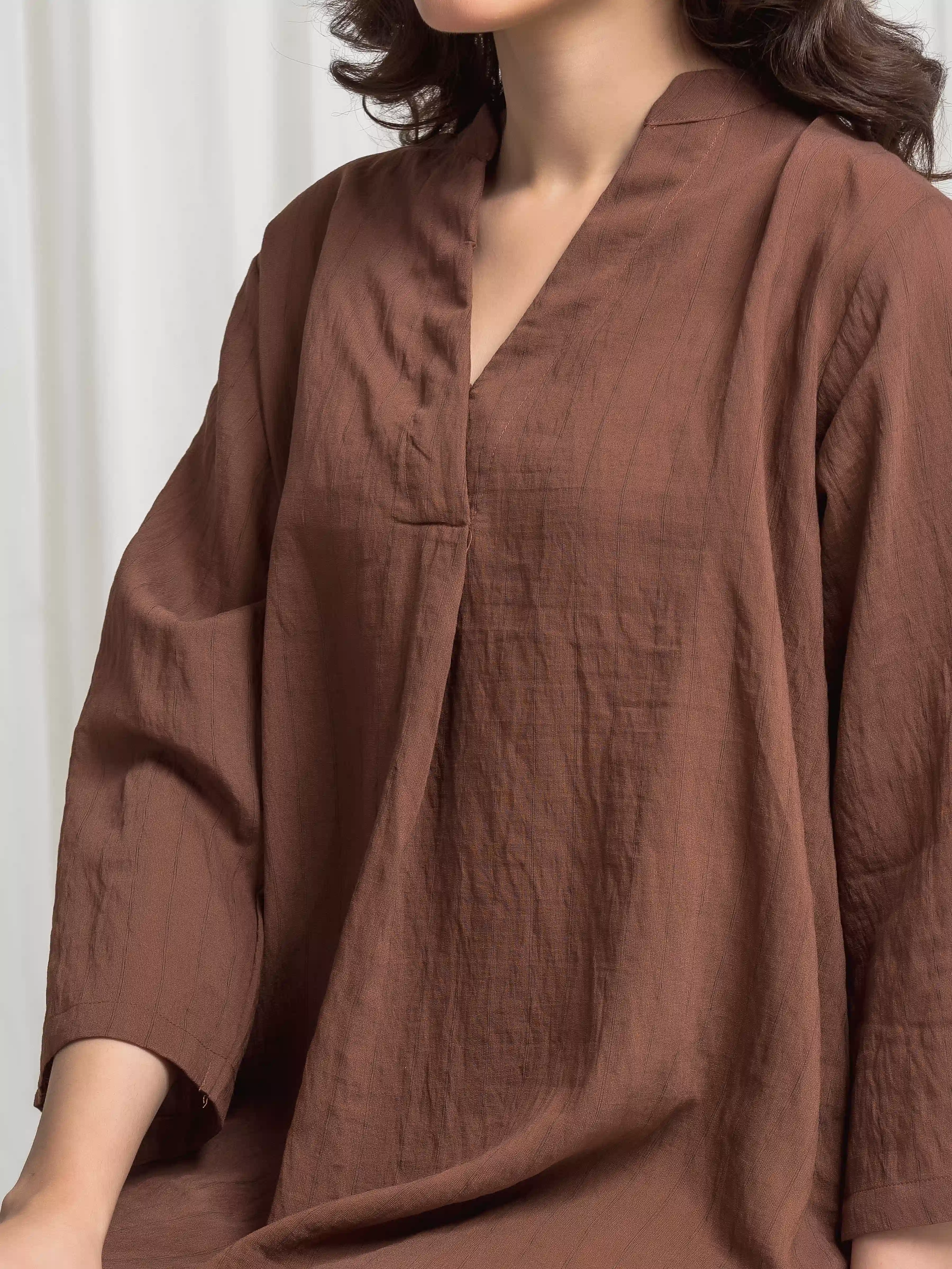 Pret Solid Viscose Co-Ord Set - EWTKS6-86286ST - Image 3