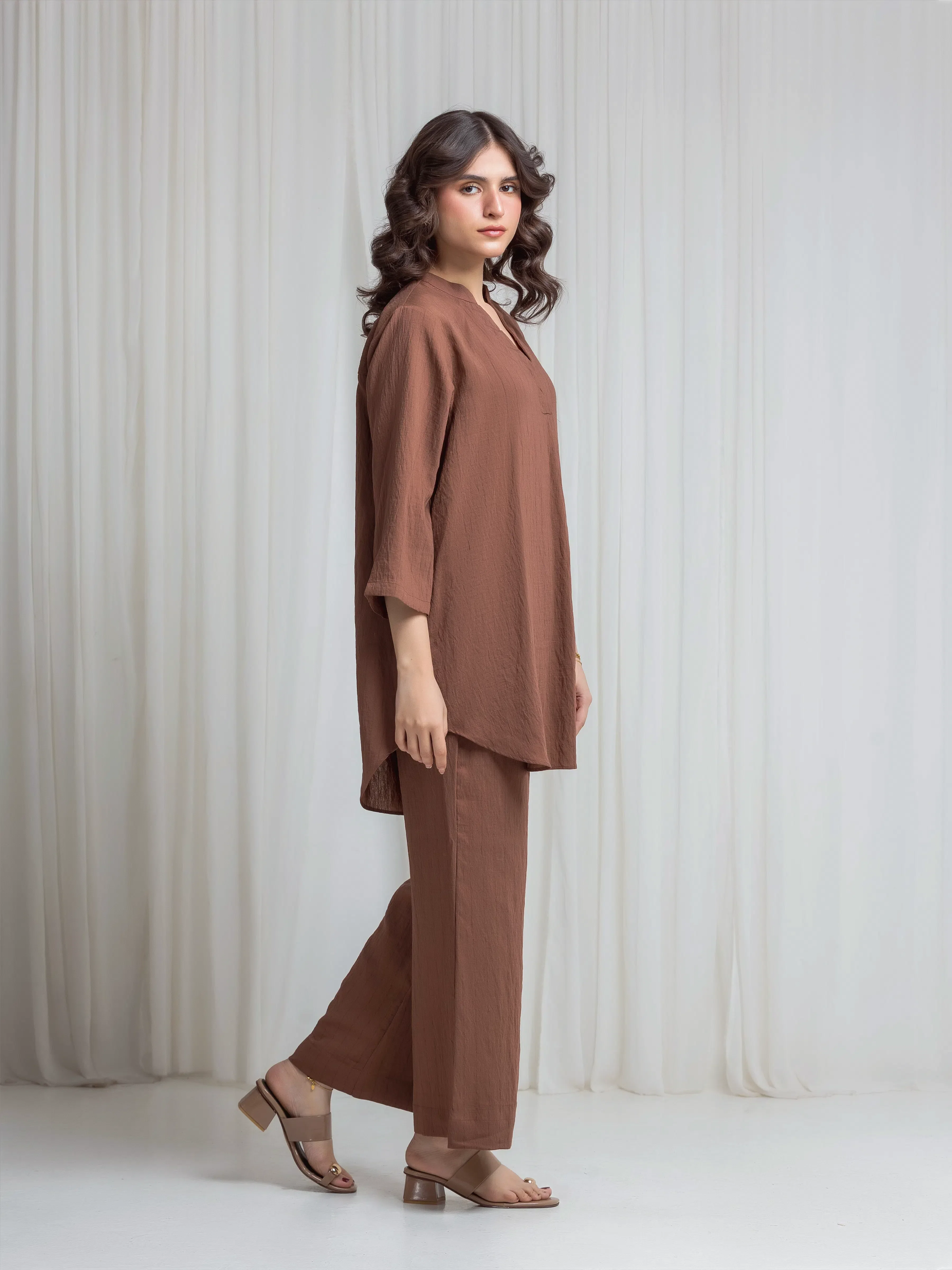 Pret Solid Viscose Co-Ord Set - EWTKS6-86286ST - Image 5