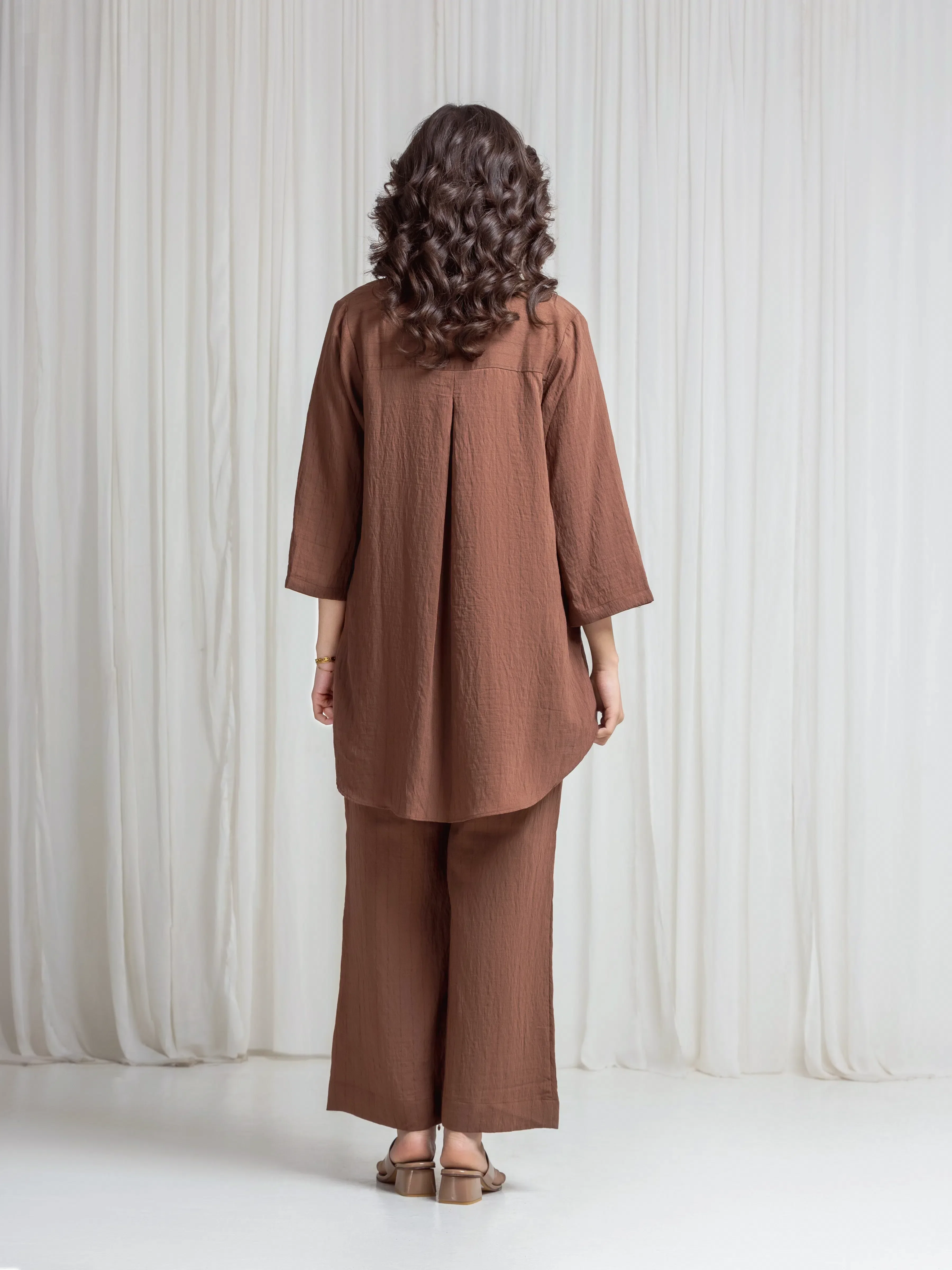 Pret Solid Viscose Co-Ord Set - EWTKS6-86286ST - Image 6