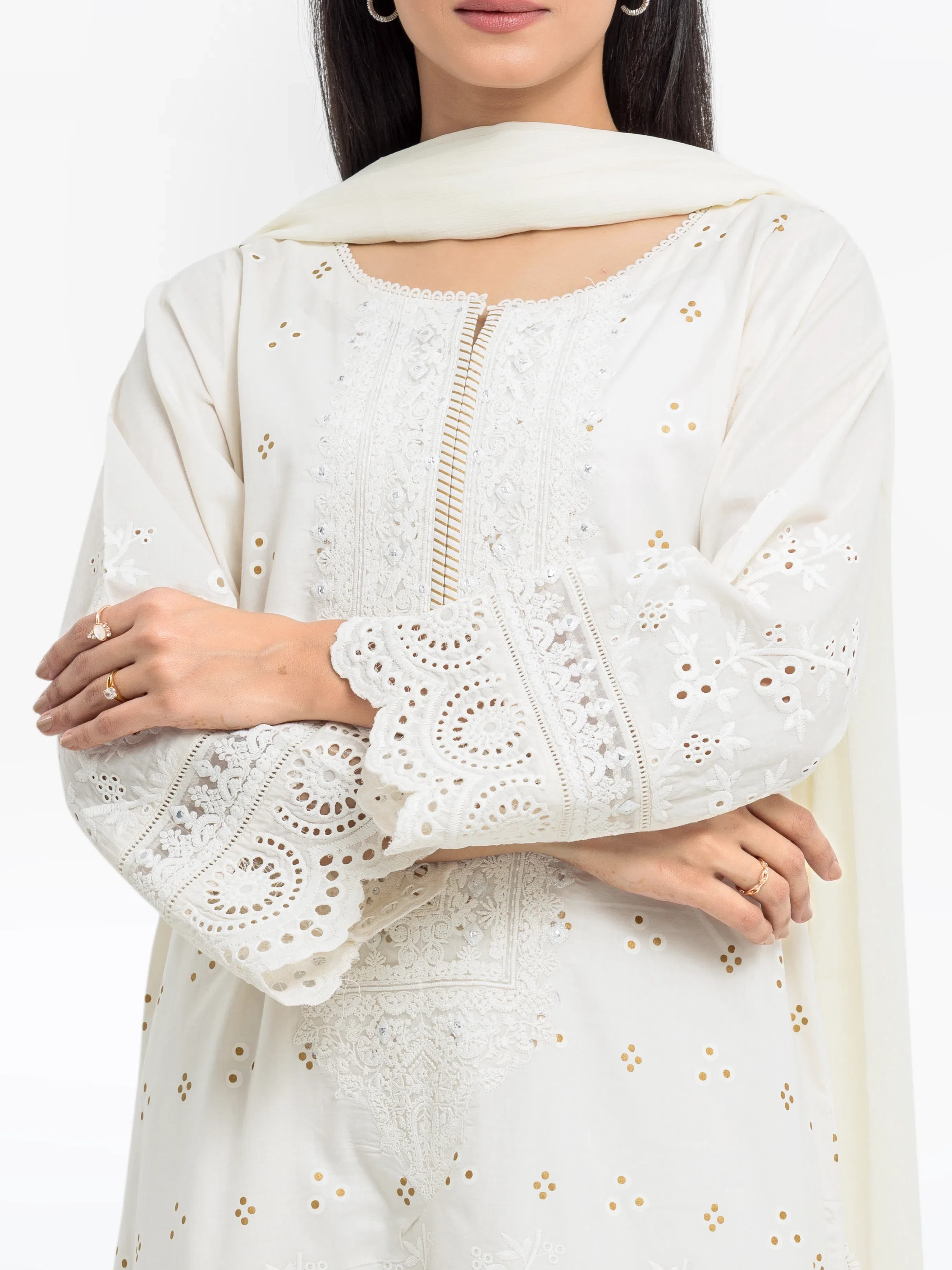 Pret Embroidered Cambric Suit - EWTPLE24-00027-3P - Image 2