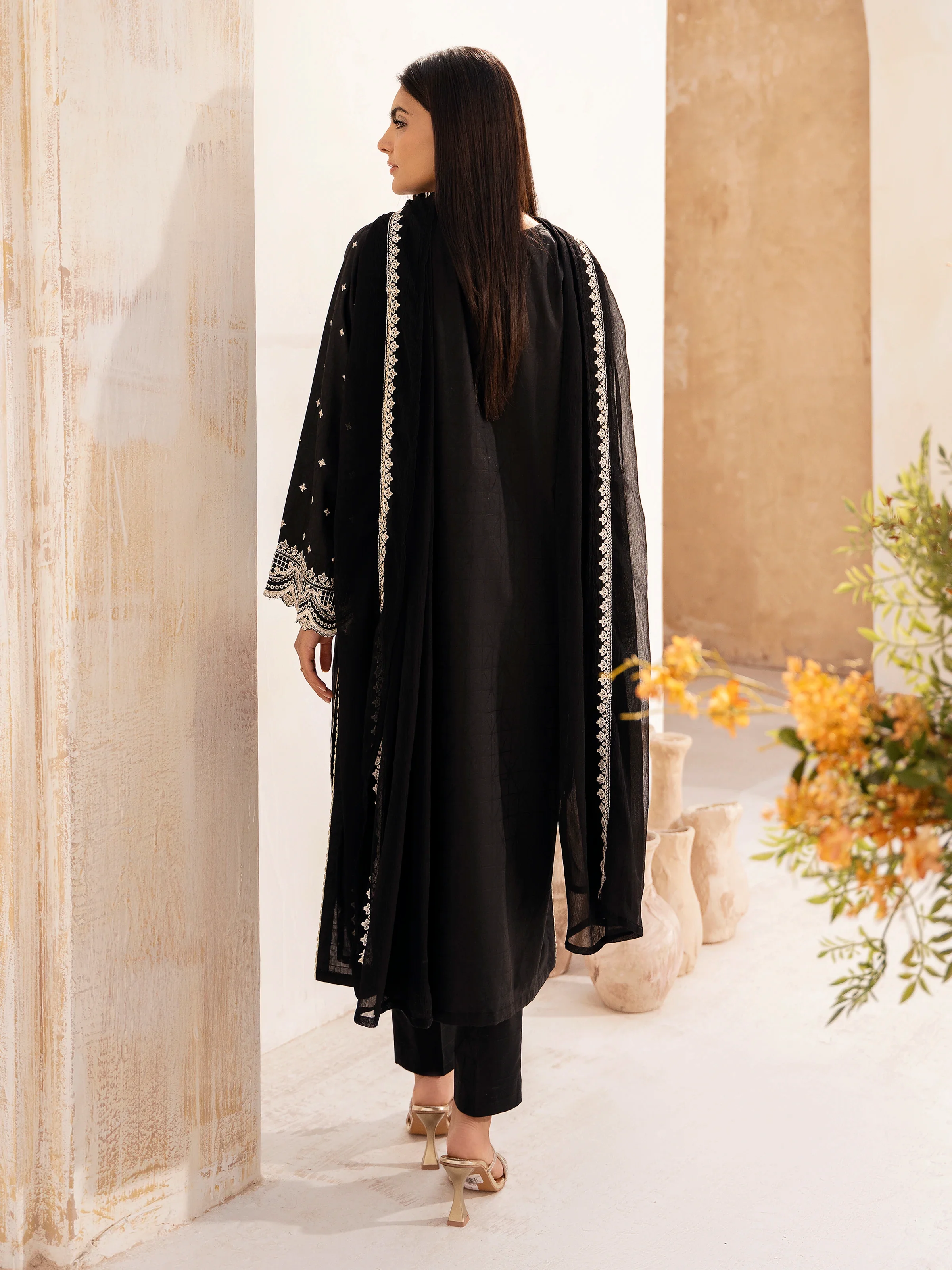 Pret Embroidered Dobby Suit - EWTPLE24-00034-3P - Image 8