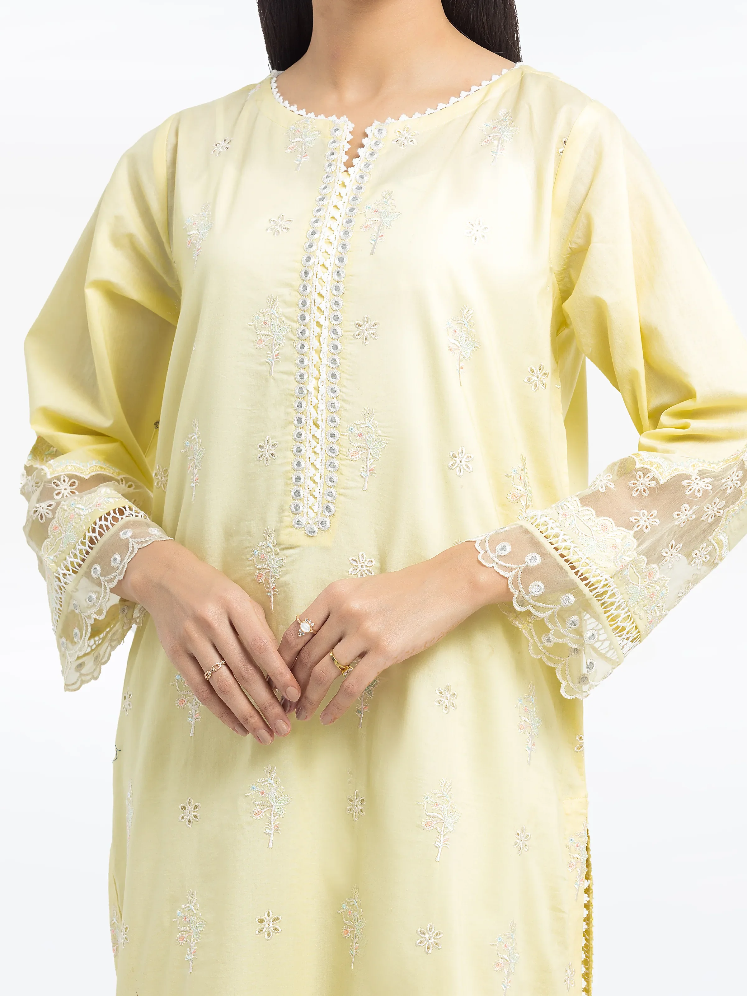 Pret Embroidered Cambric Suit - EWTKE24-81044-3P - Image 3