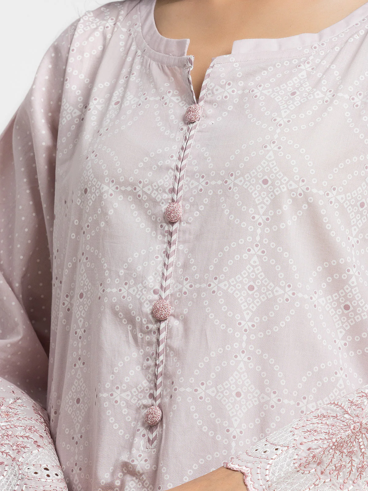Pret Embroidered Cambric Suit - EWTKE24-81048-3P - Image 3