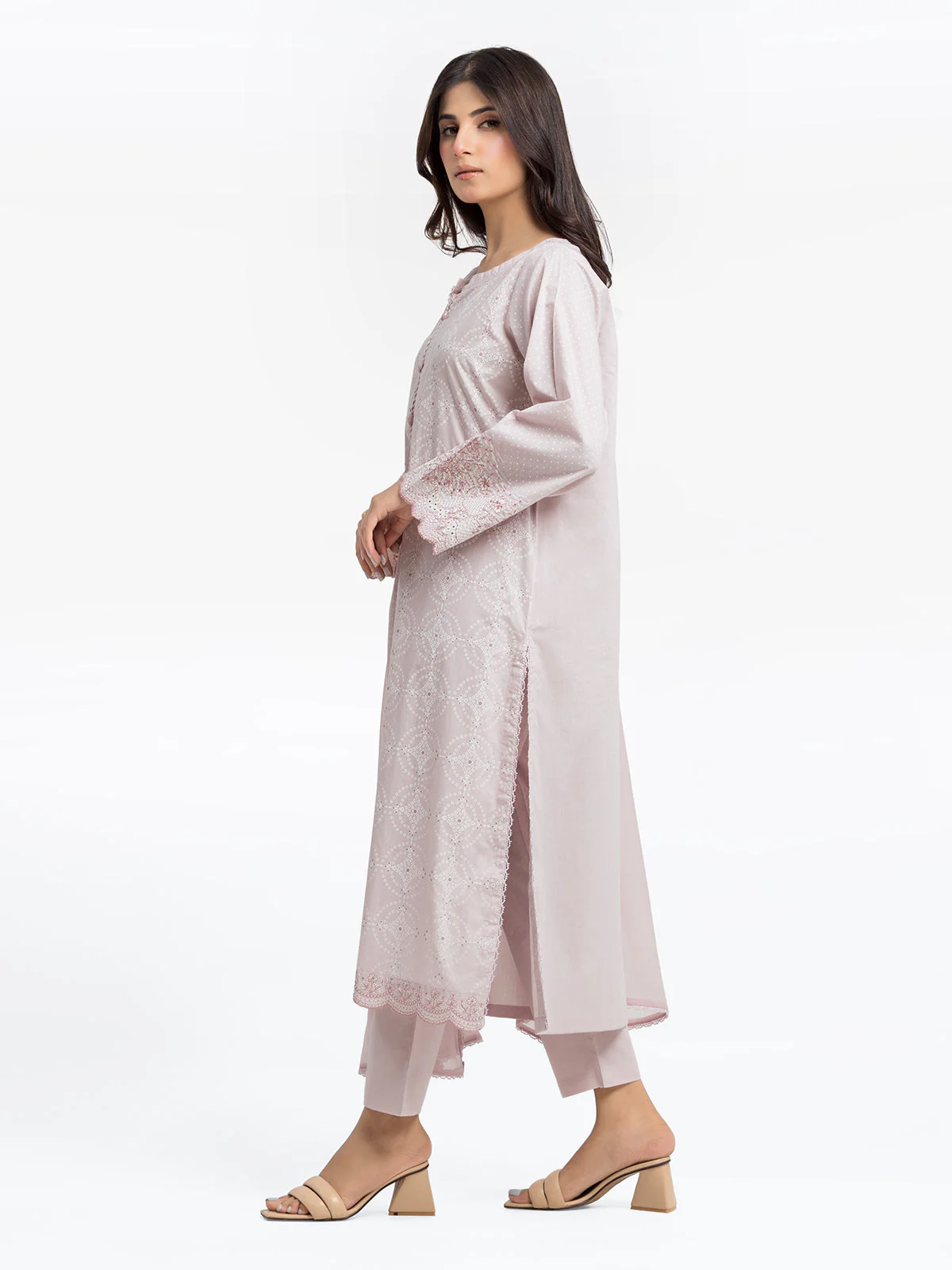 Pret Embroidered Cambric Suit - EWTKE24-81048-3P - Image 5