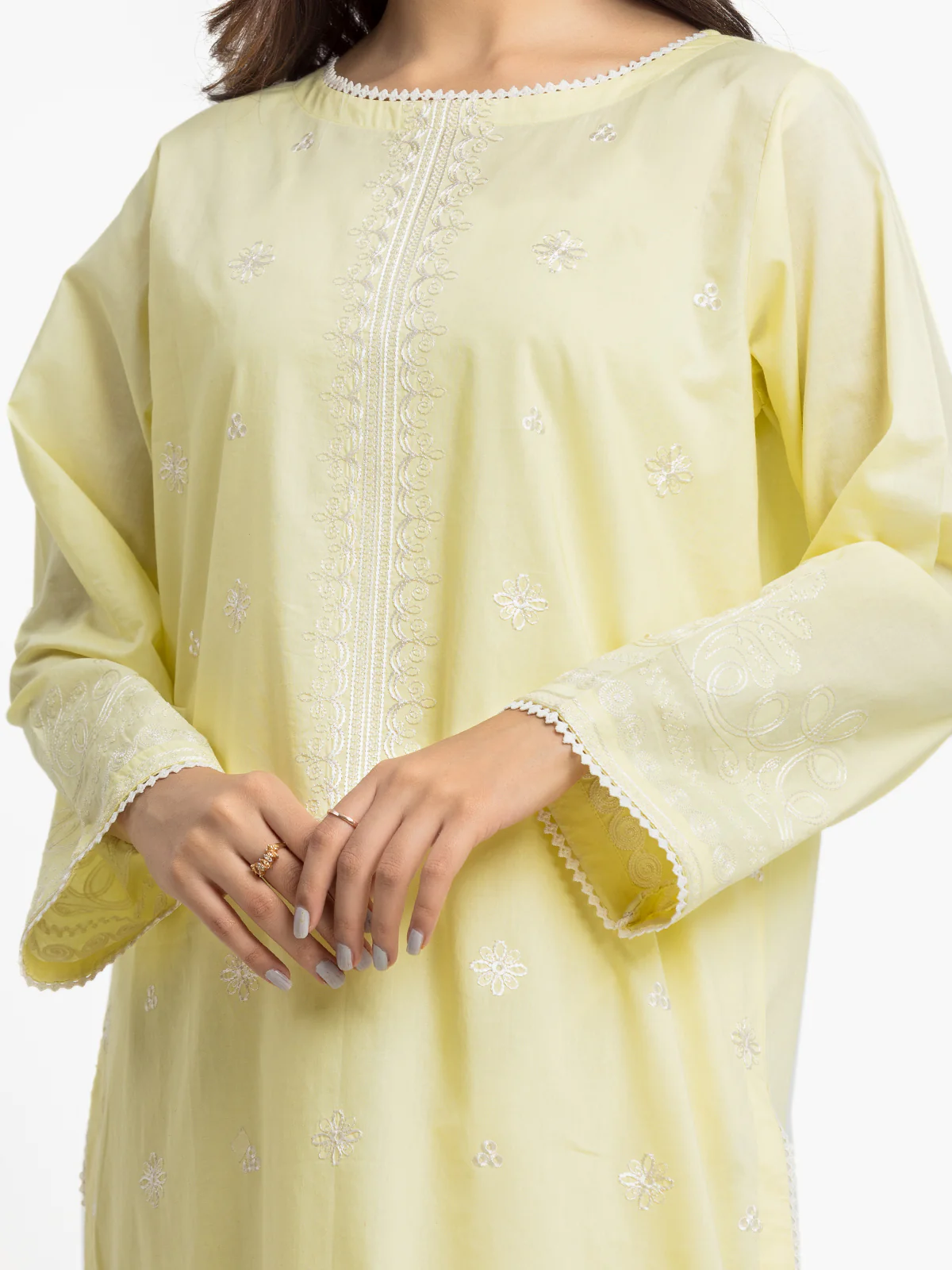 Pret Embroidered Cambric Suit - EWTKE24-81056-3P - Image 3