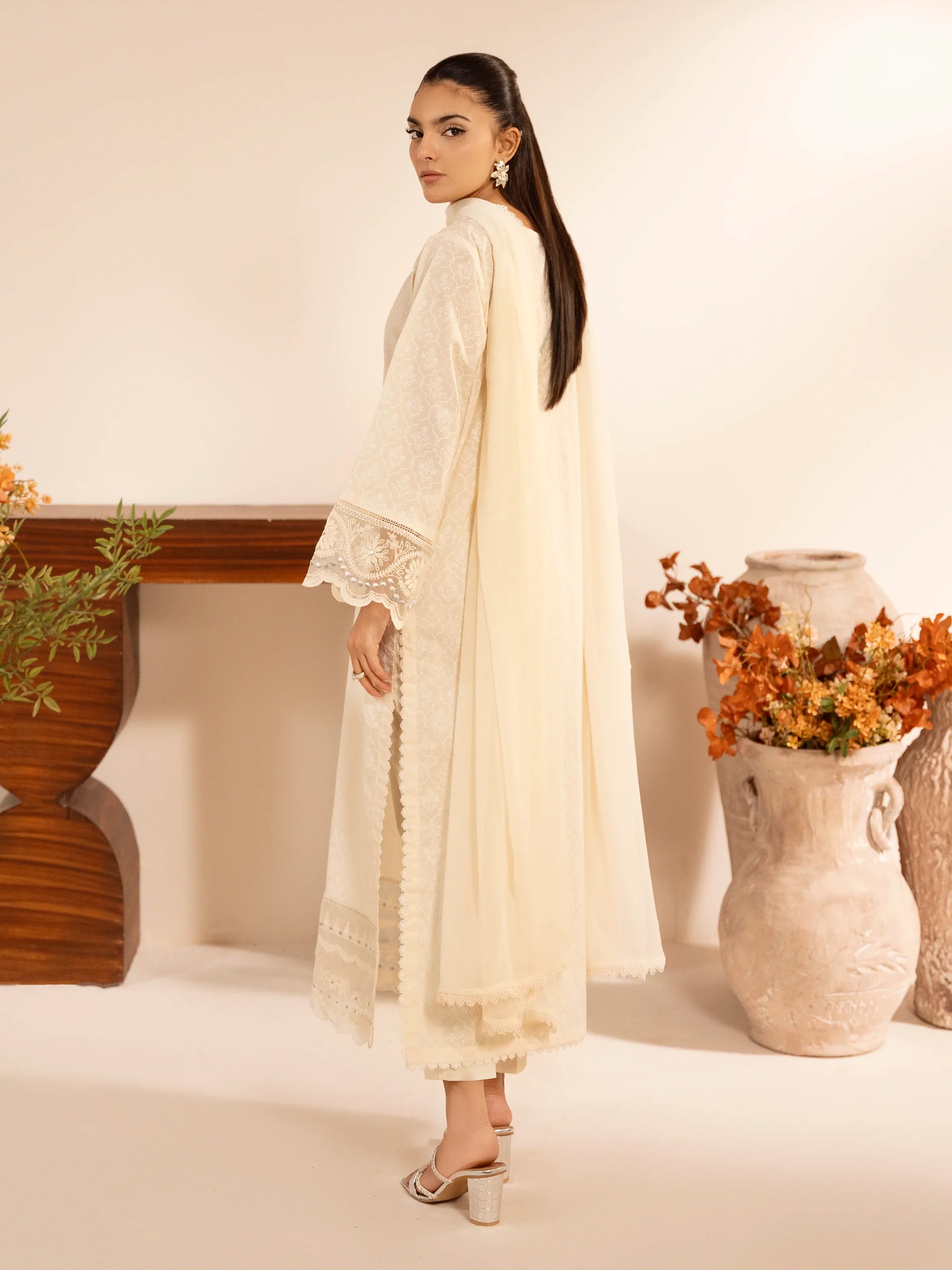 Pret Embroidered Cambric Suit - EWTKE24-81058-3P - Image 6