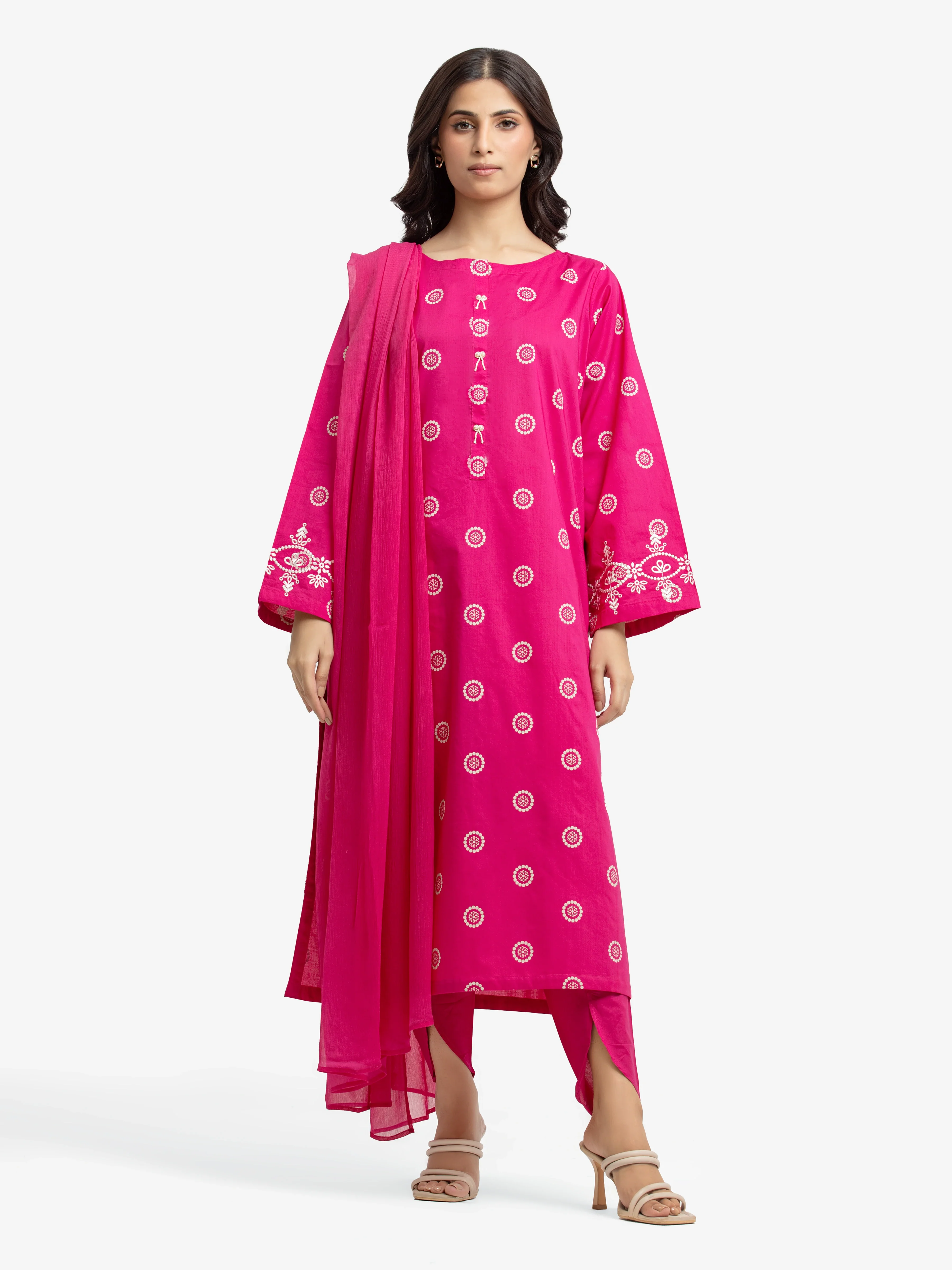 Pret Embroidered Cambric Suit - EWTKE24-81065-3P - Image 2