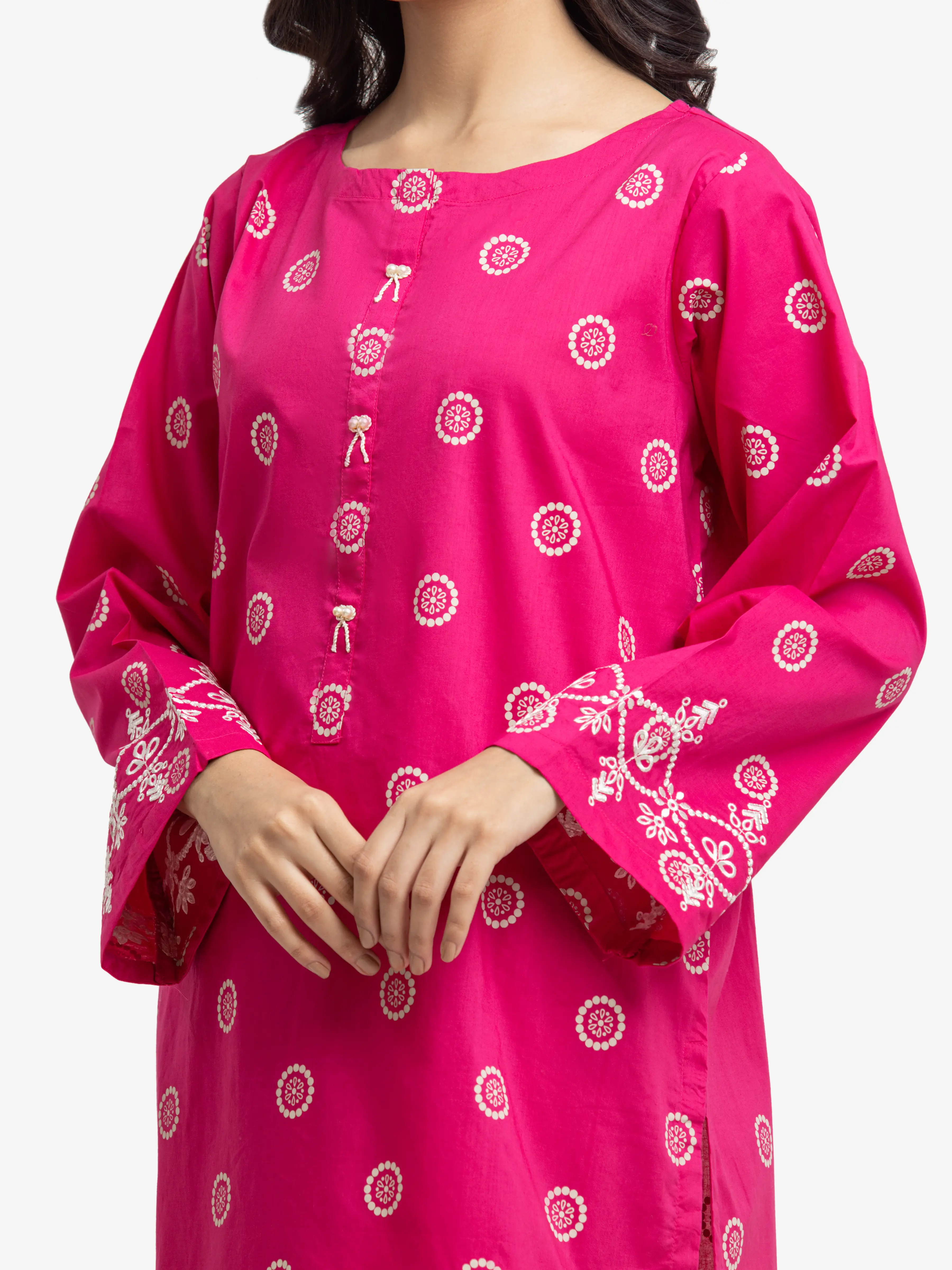 Pret Embroidered Cambric Suit - EWTKE24-81065-3P - Image 3