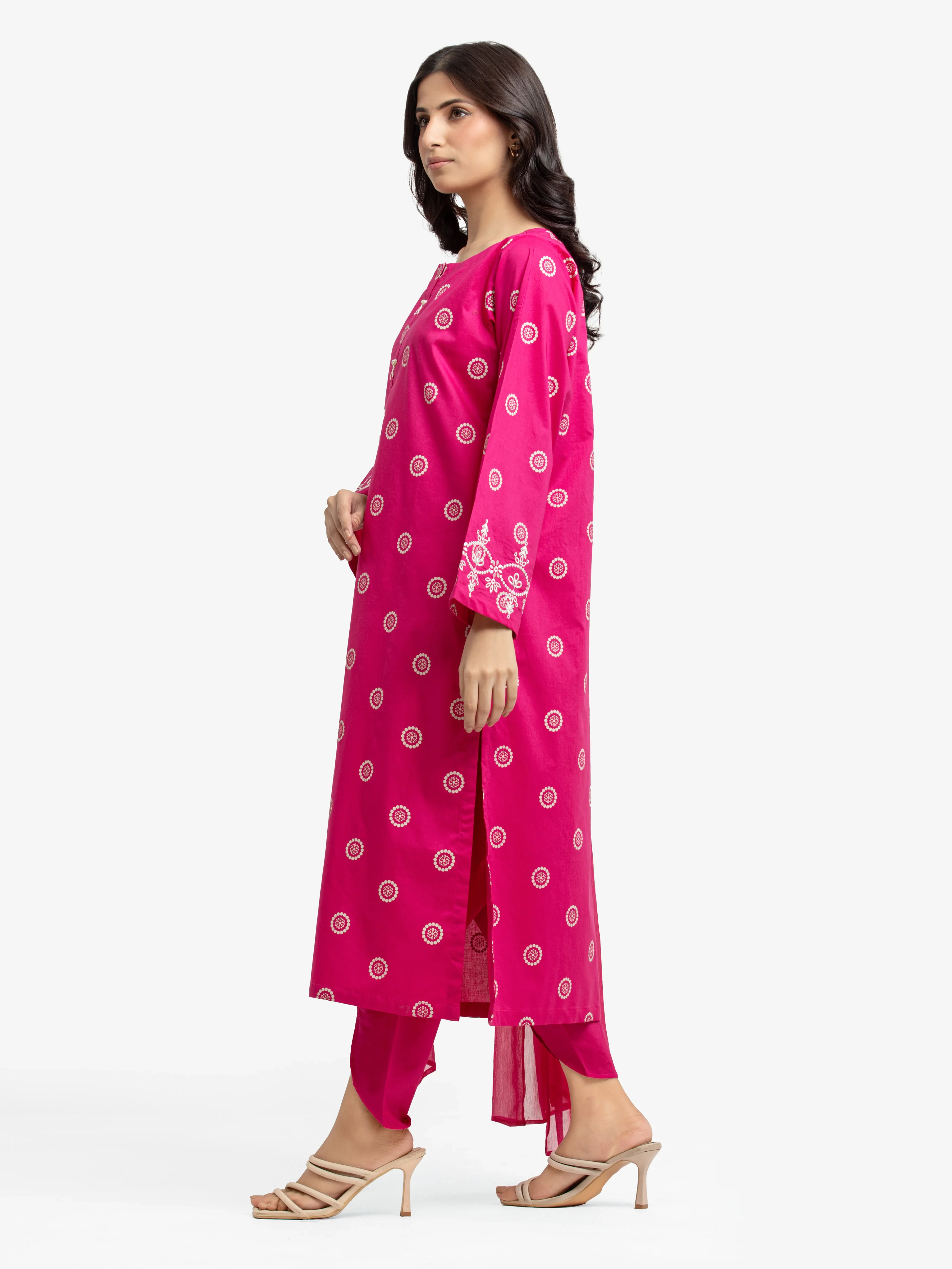 Pret Embroidered Cambric Suit - EWTKE24-81065-3P - Image 4