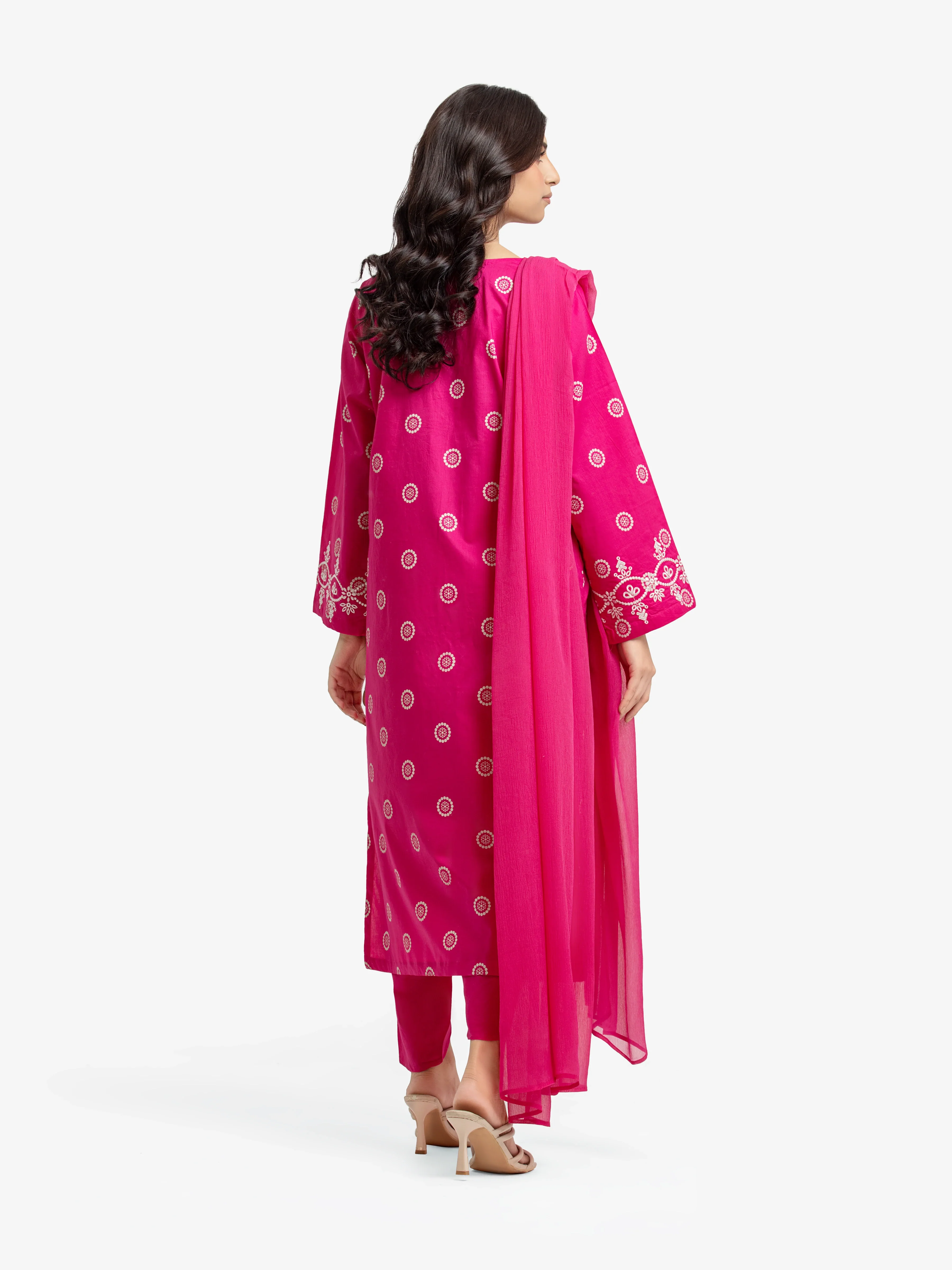 Pret Embroidered Cambric Suit - EWTKE24-81065-3P - Image 5