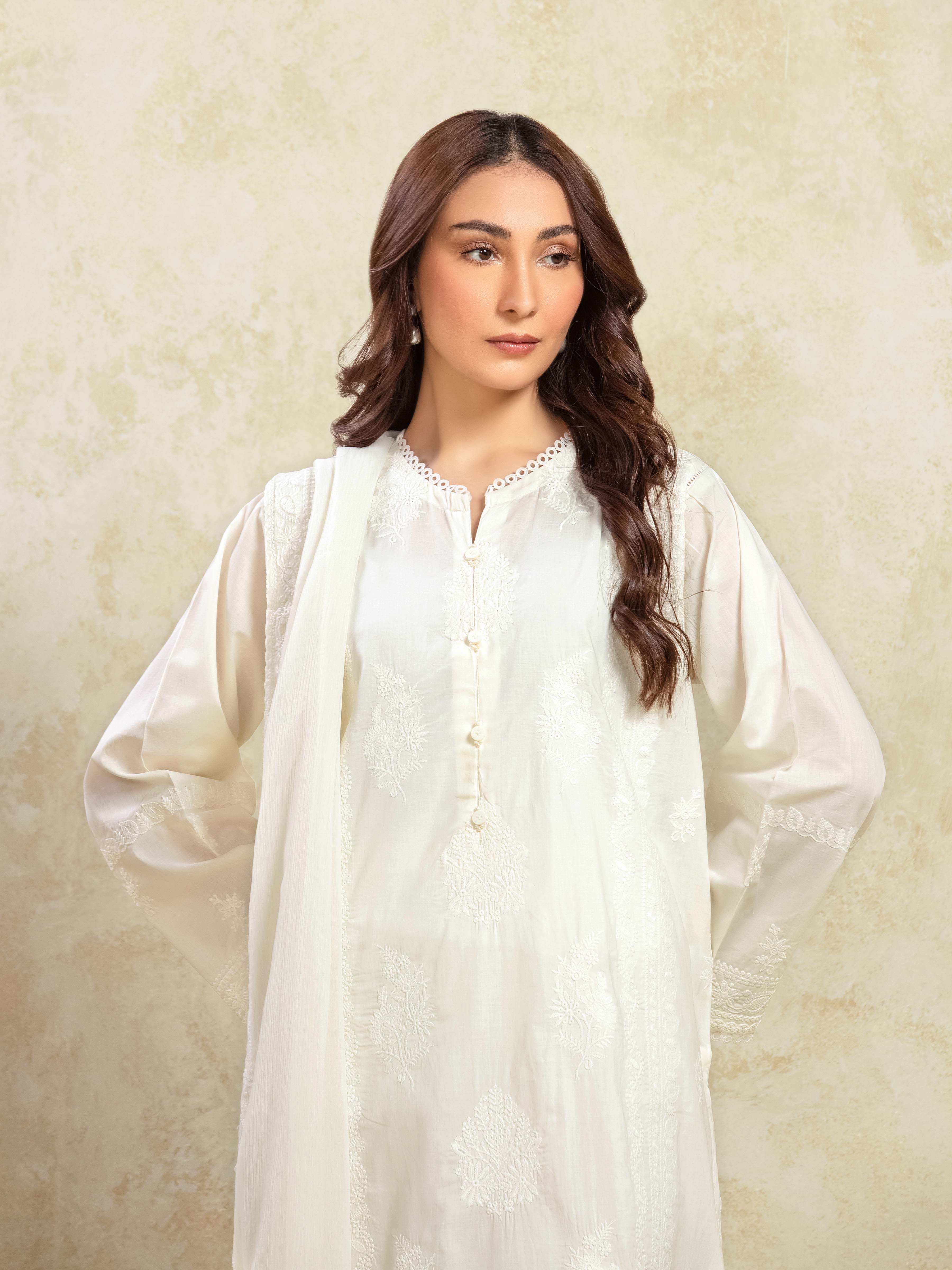 Pret Embroidered Cambric Suit - EWTKE5-81098-3P - Image 2