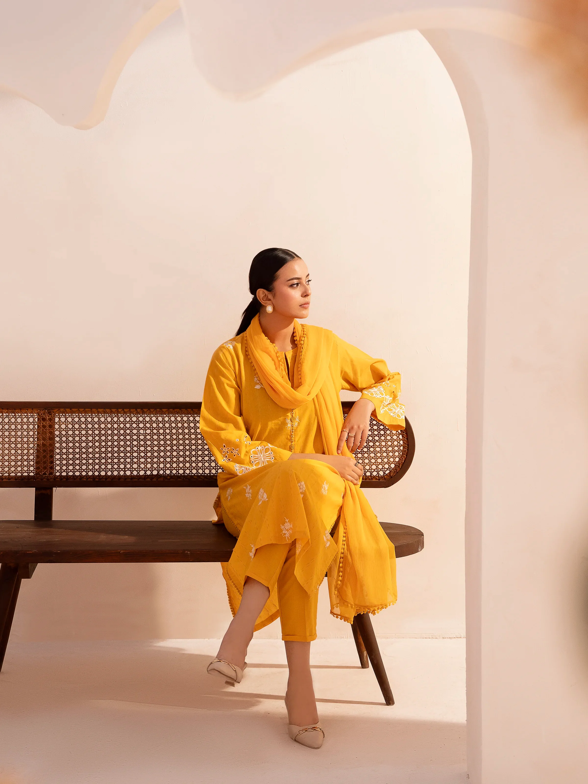 Pret Embroidered Dobby Suit - EWTKE24-80099-3P - Image 2