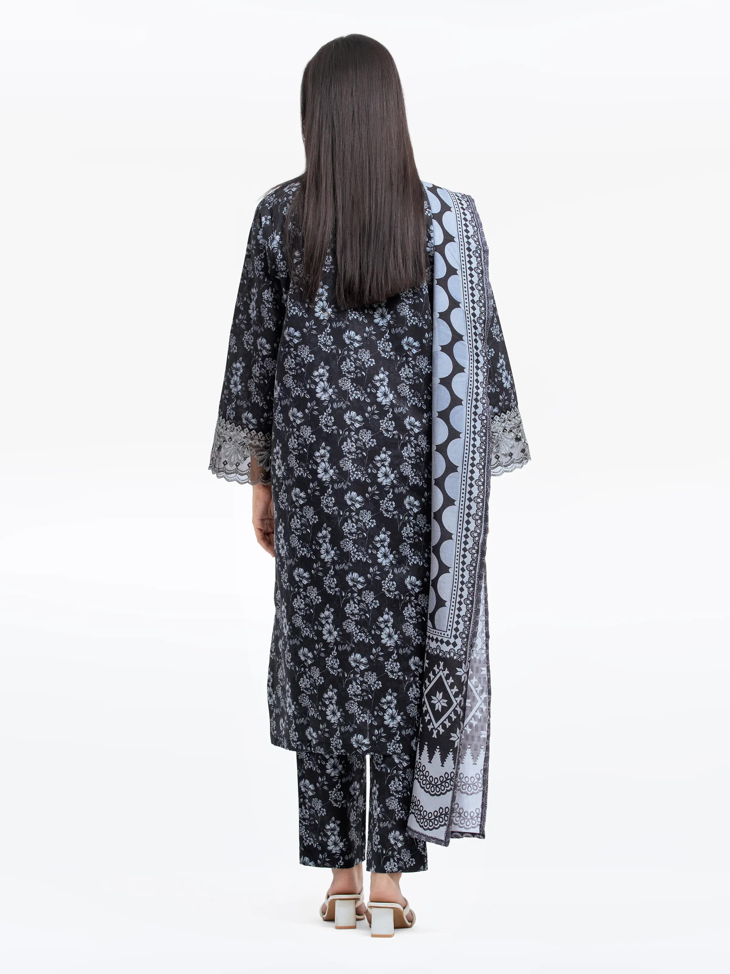 Pret Printed Khaddar Suit - EWTKE24-81323-3P - Image 5