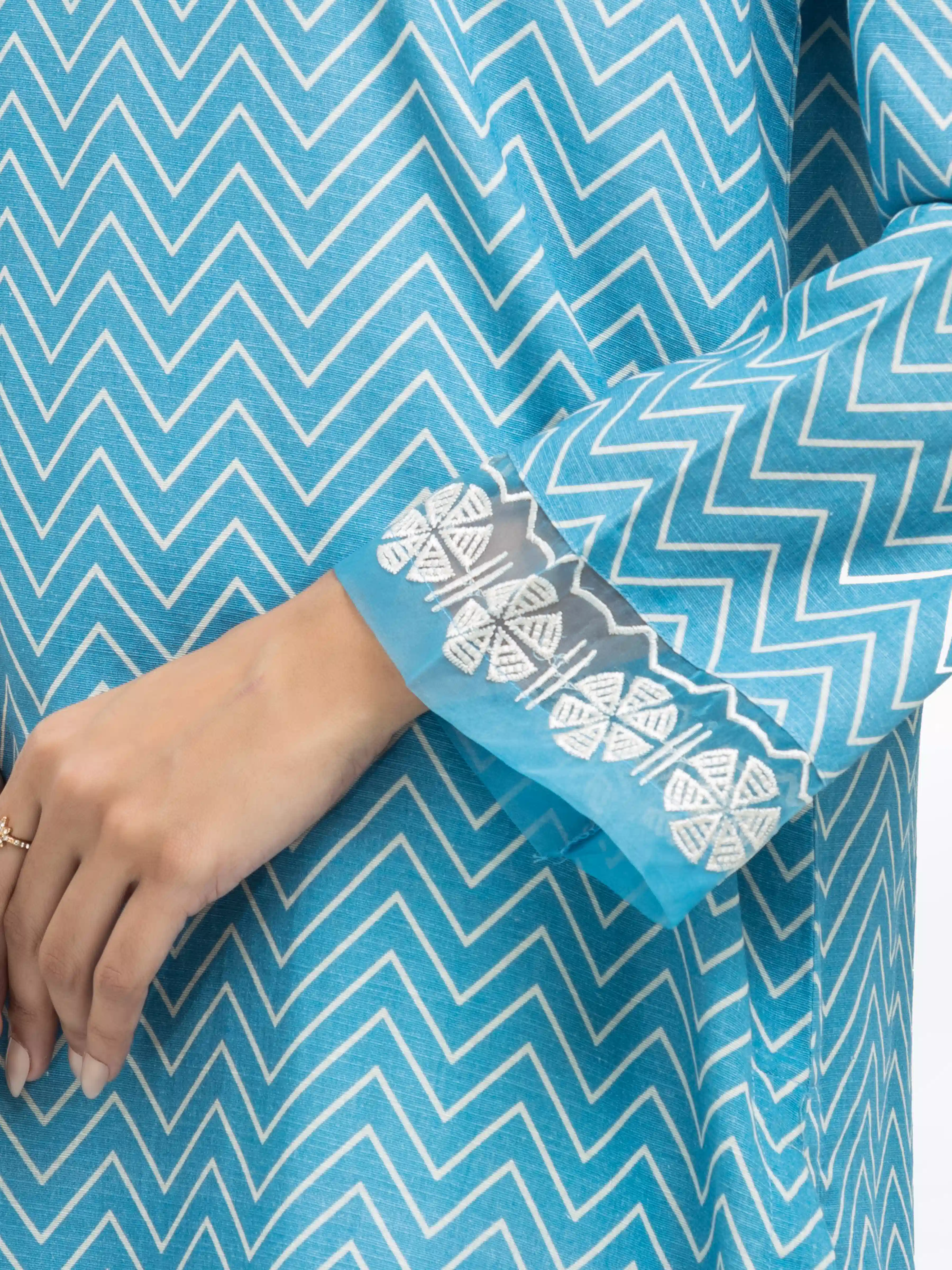 Pret Embroidered Khaddar Suit - EWTKE24-81358-3P - Image 4