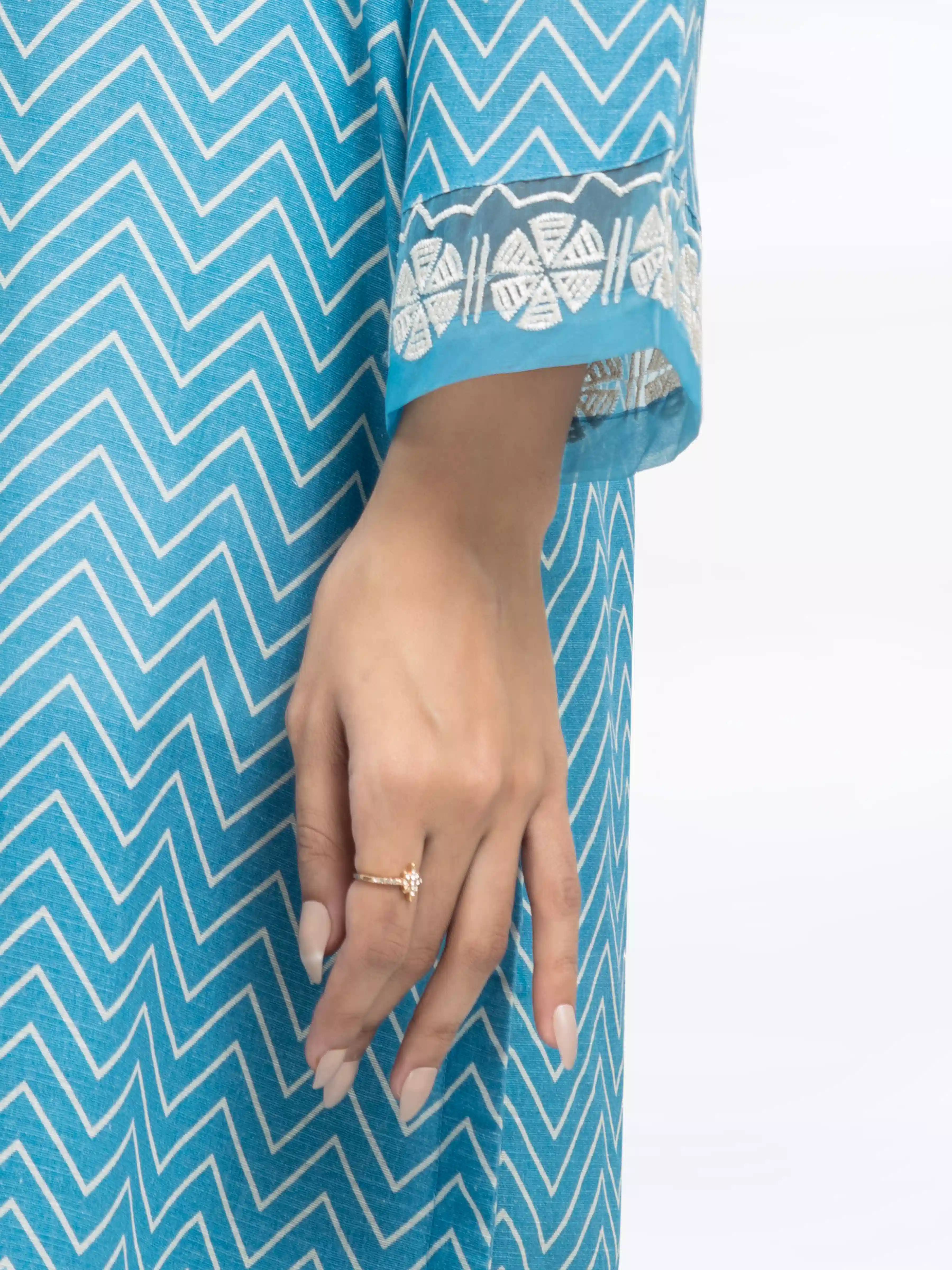 Pret Embroidered Khaddar Suit - EWTKE24-81358-3P - Image 5