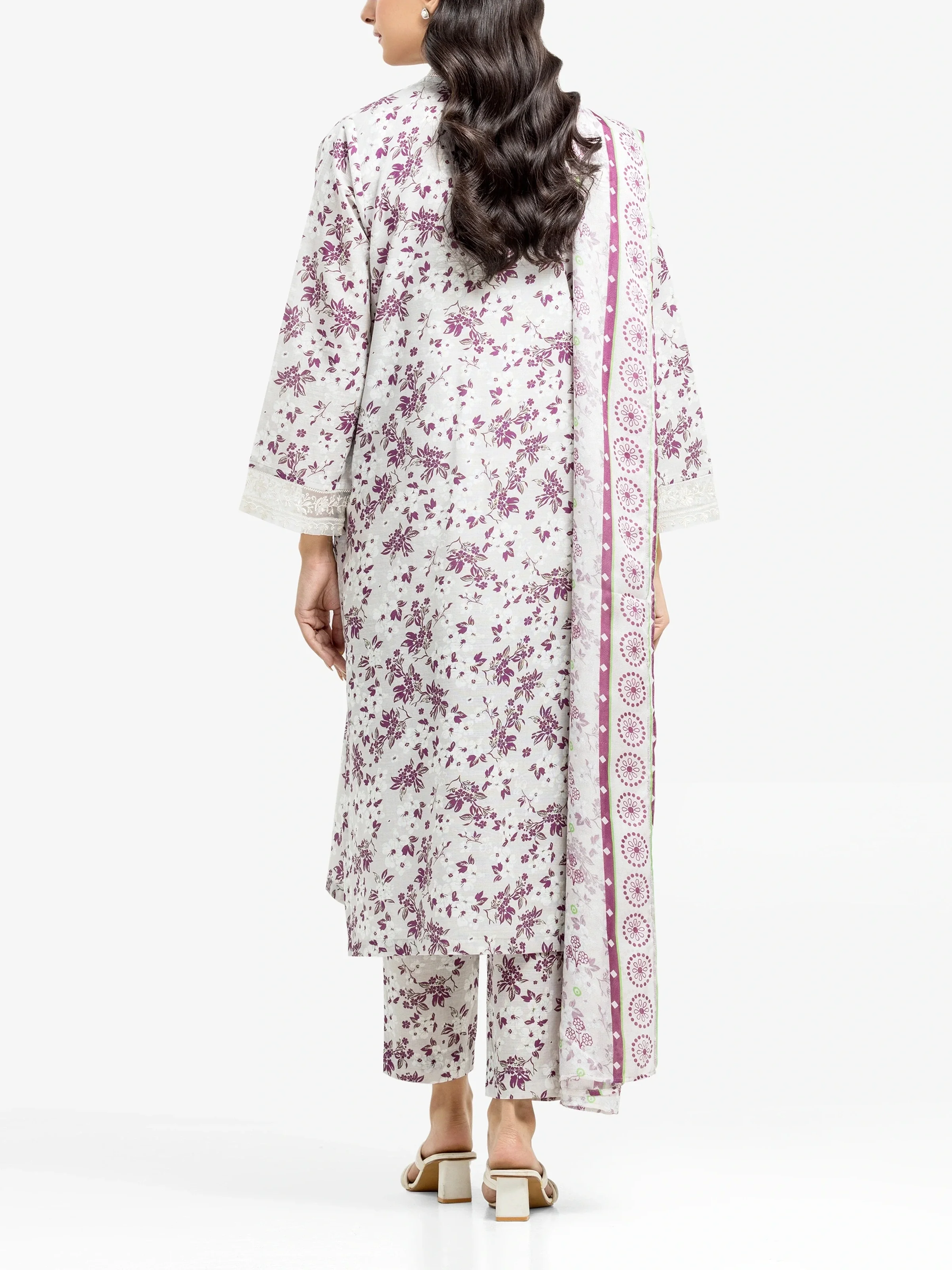 Pret Embroidered Khaddar Suit - EWTKE24-81362-3P - Image 5