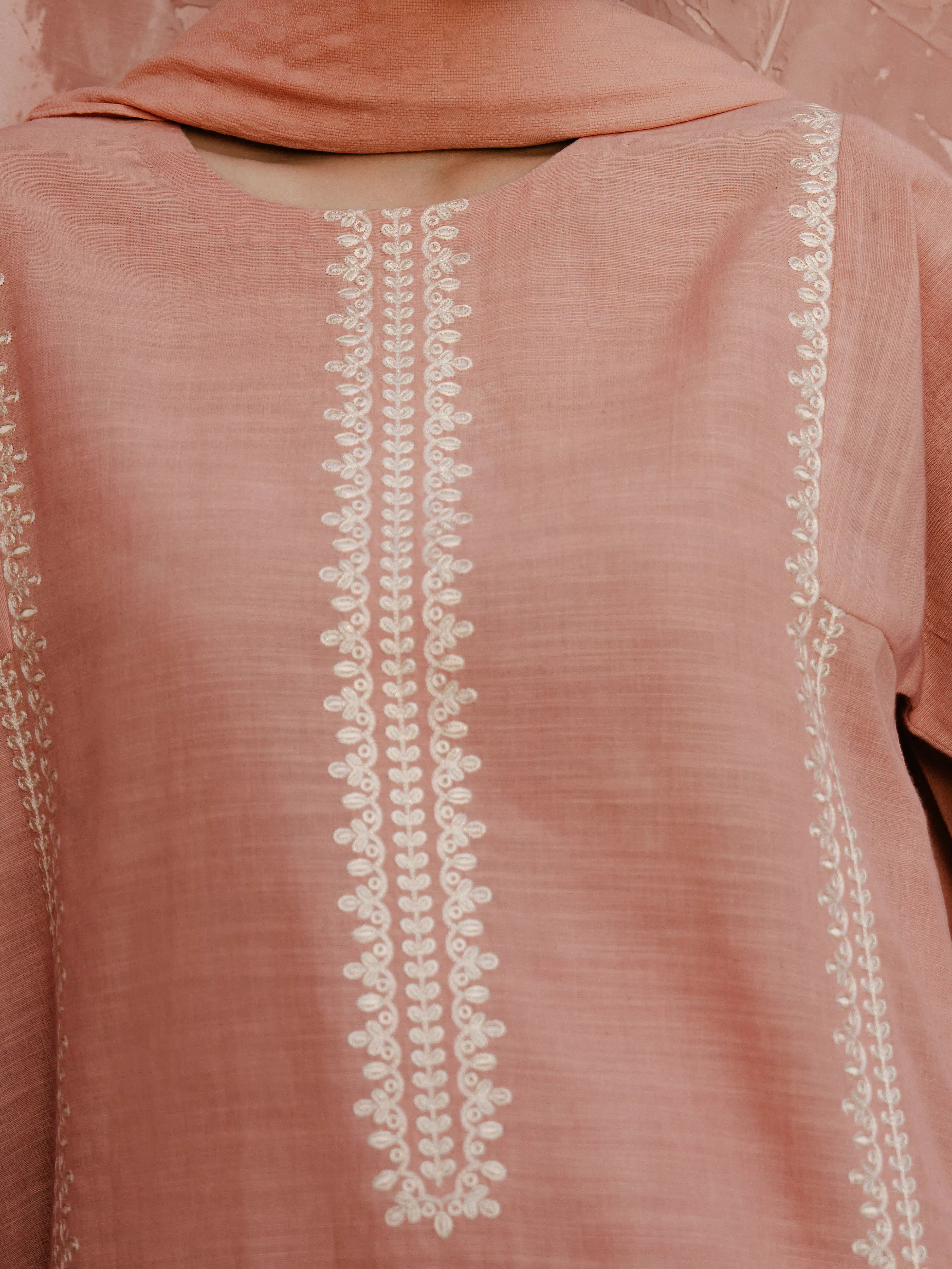 Pret Embroidered Khaddar Suit - EWTKE24-81366-3P - Image 5