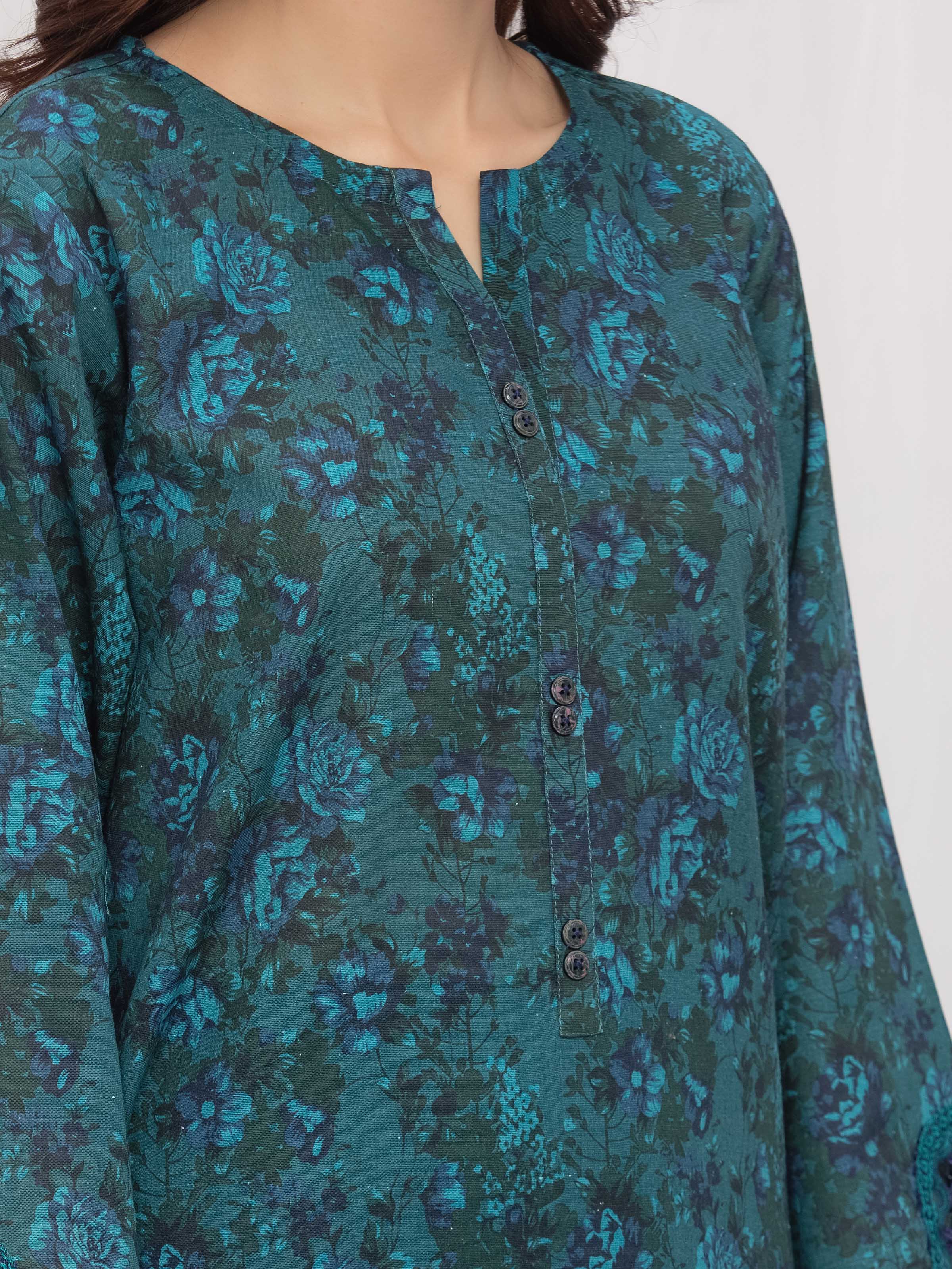 Pret Printed Khaddar Suit - EWTKE24-81538-3P - Image 3