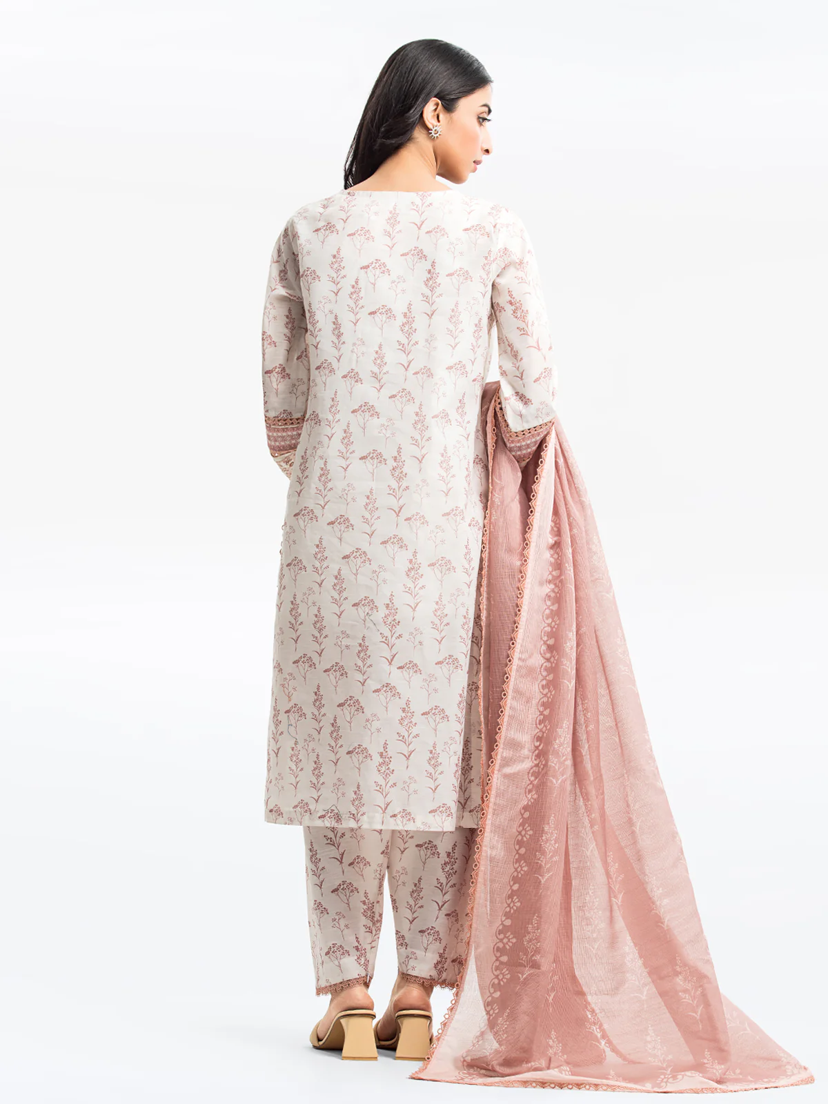 Pret Embroidered Lawn Slub Suit - EWTKE24-69638-3P - Image 6
