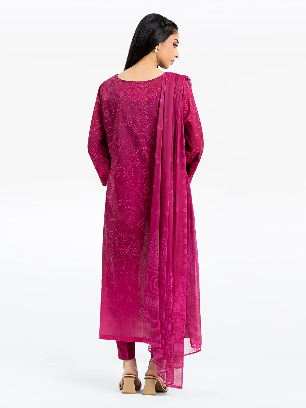 Pret Embroidered Lawn Suit - EWTKE24-80155-3P - Image 6