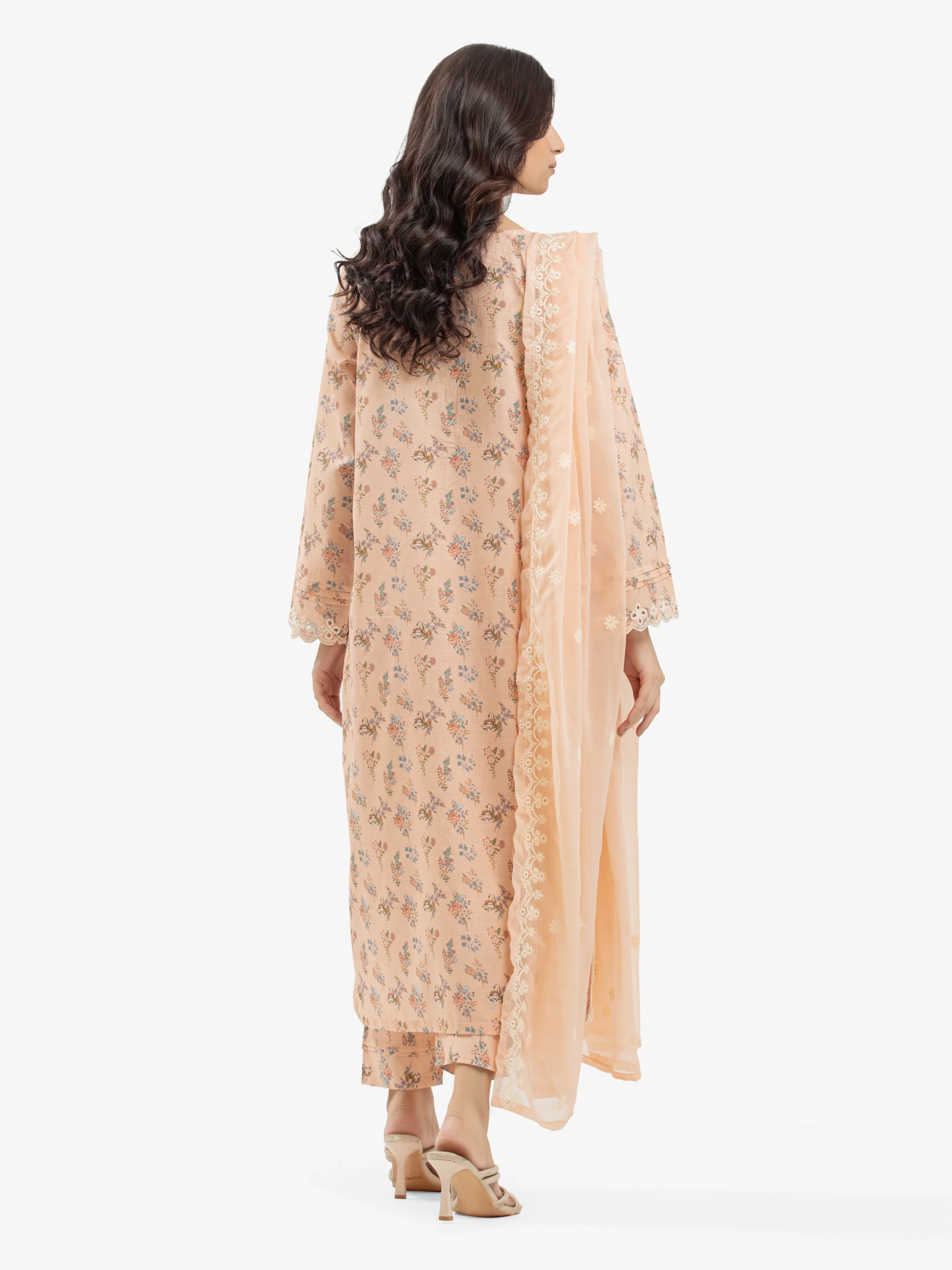 Pret Embroidered Lawn Suit - EWTKE24-81016-3P - Image 5