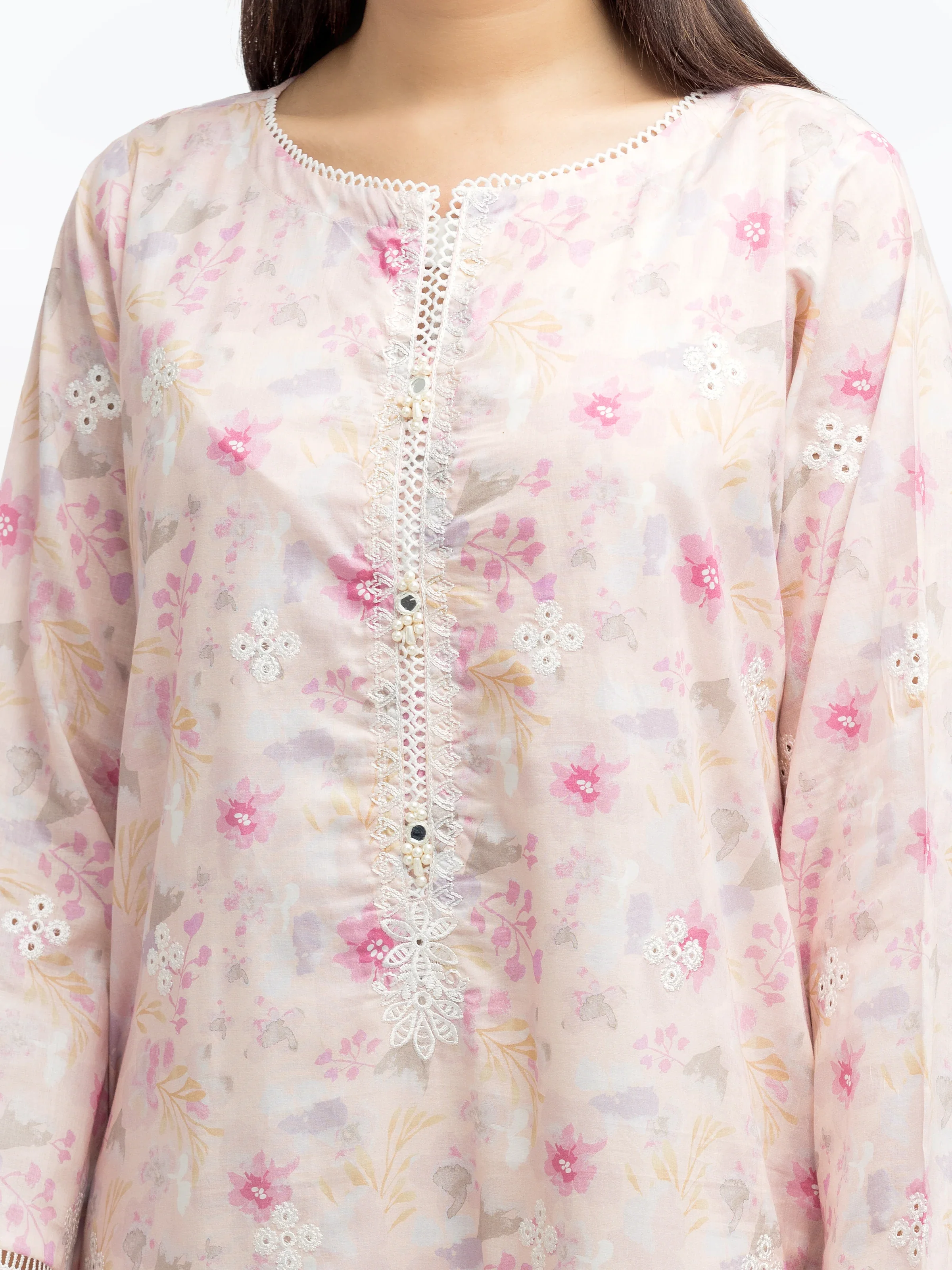 Pret Embroidered Lawn Suit - EWTKE24-81032-3P - Image 3