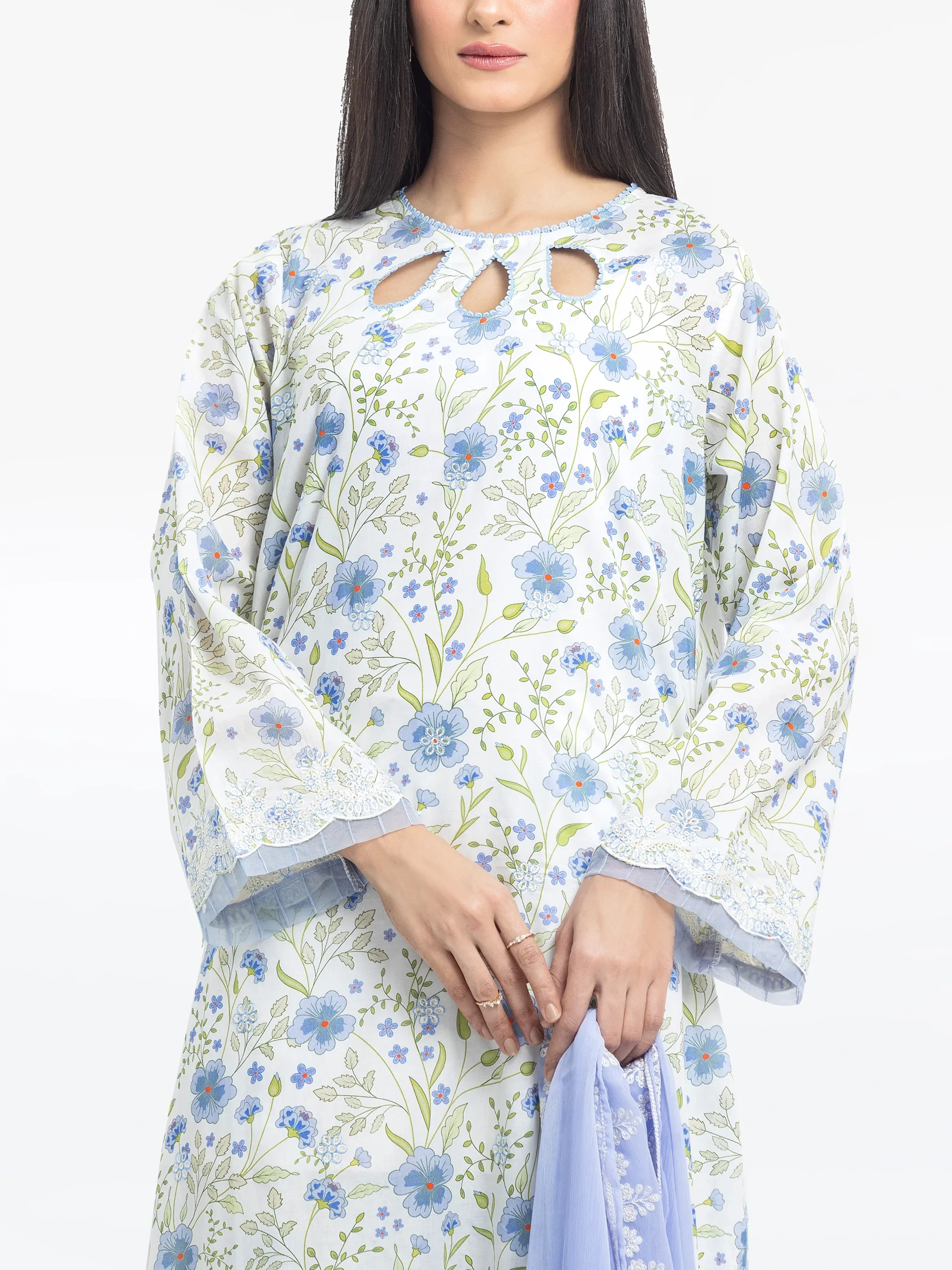 Pret Embroidered Lawn Suit - EWTKE24-81152-3P - Image 2