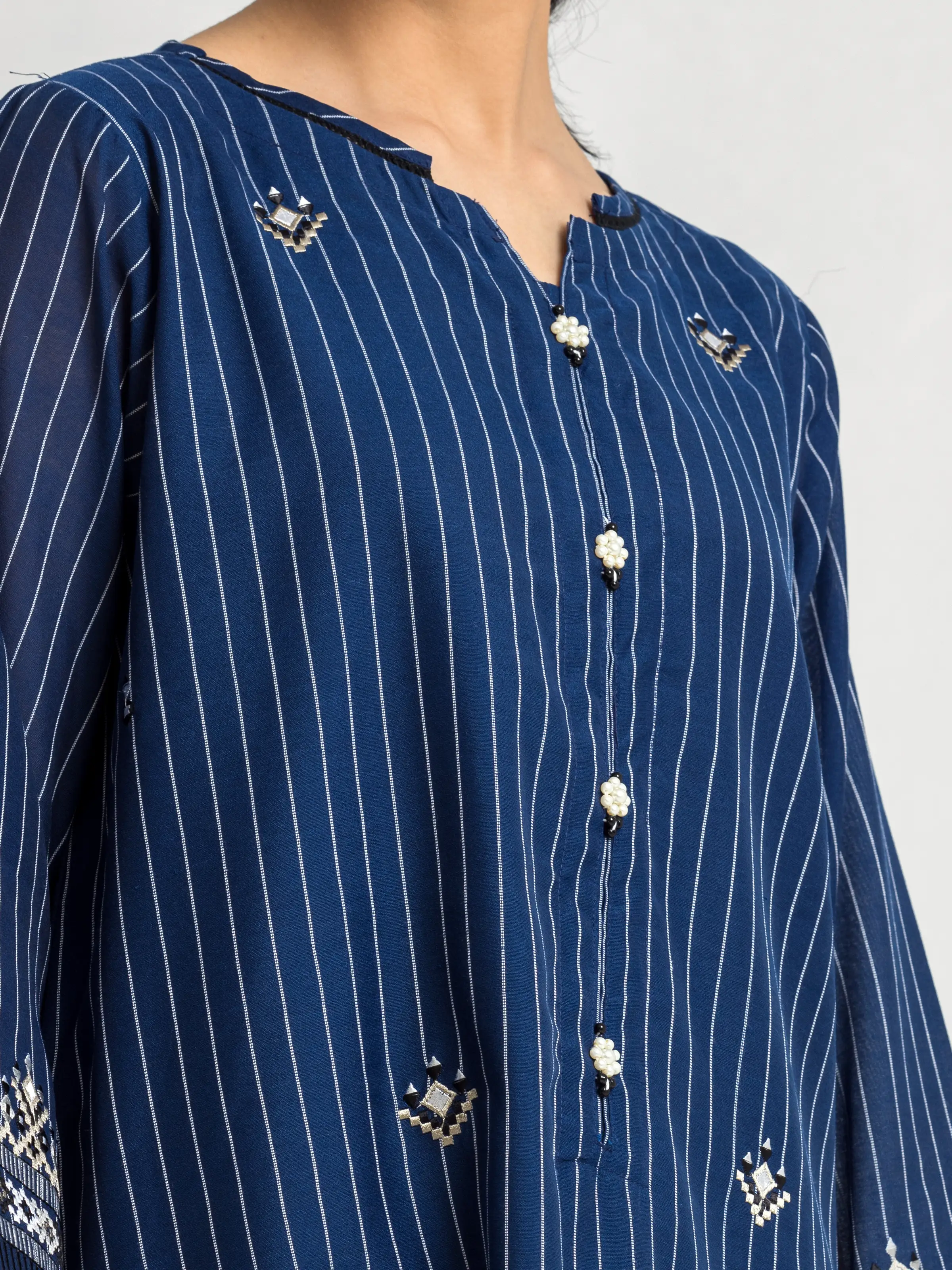 Pret Embroidered Poly Cotton Suit - EWTKE24-80104-3P - Image 2