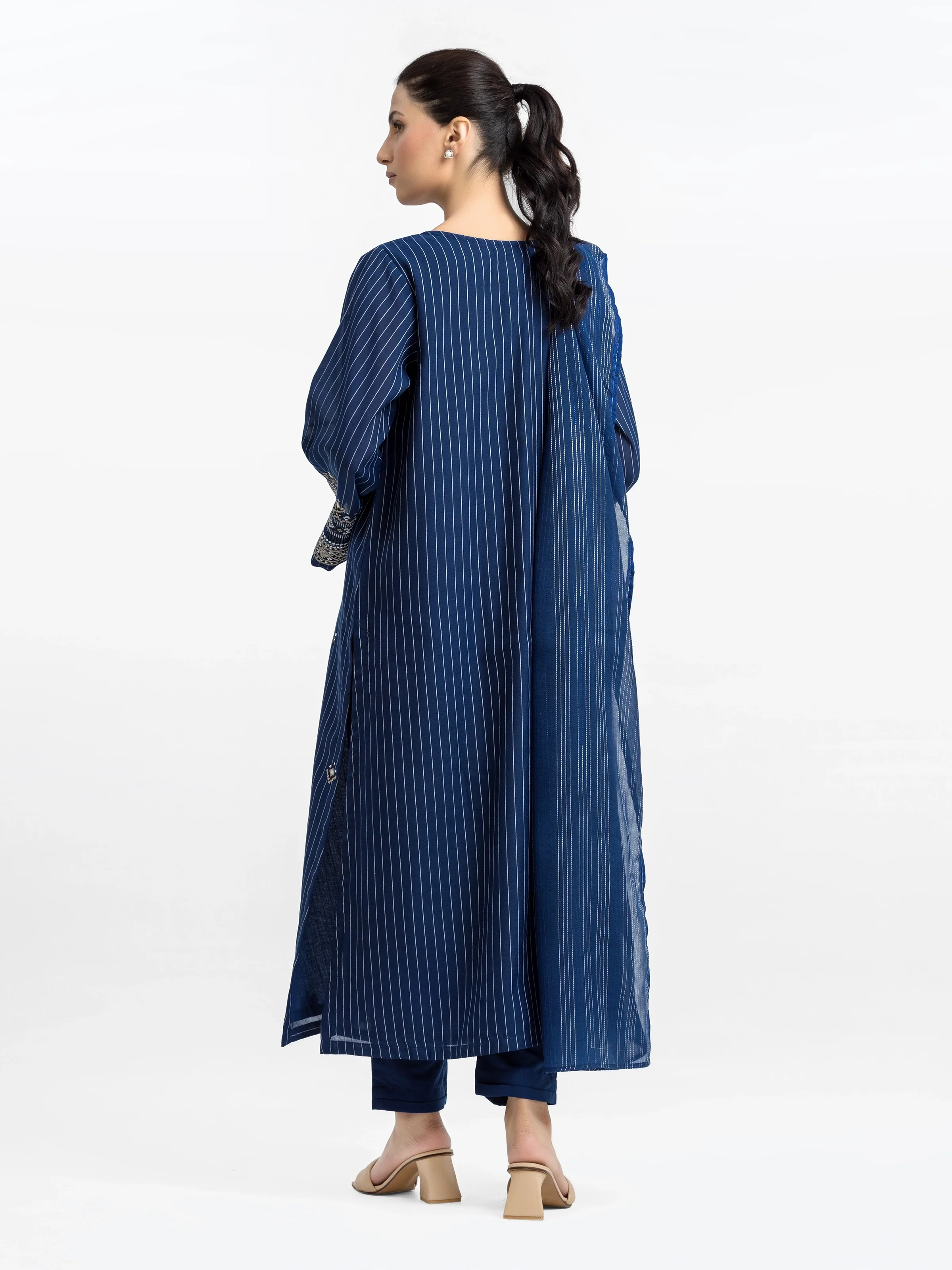 Pret Embroidered Poly Cotton Suit - EWTKE24-80104-3P - Image 3