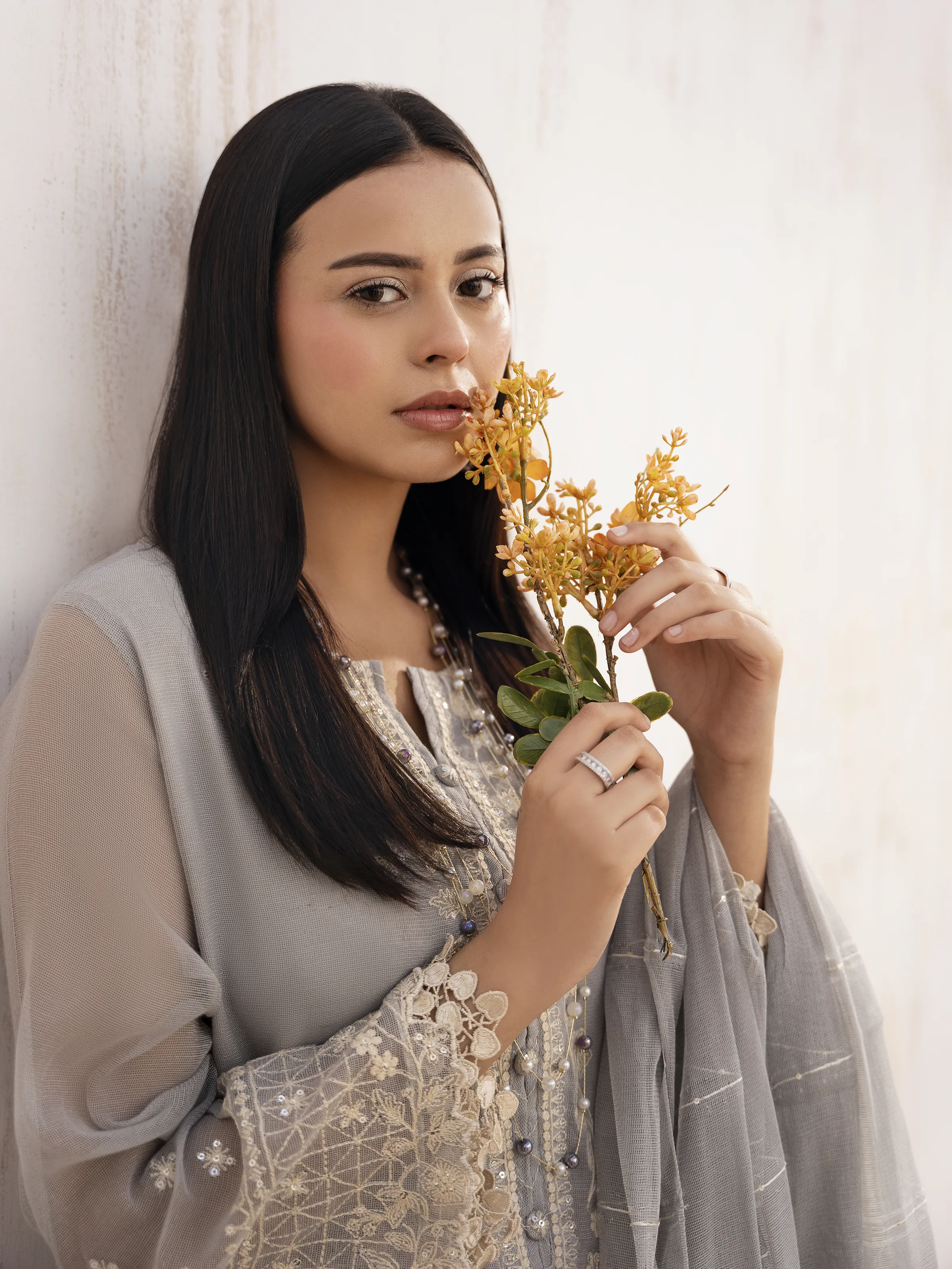 Pret Embroidered Cotton Net Suit - EWTPLE24-00031-3P - Image 7