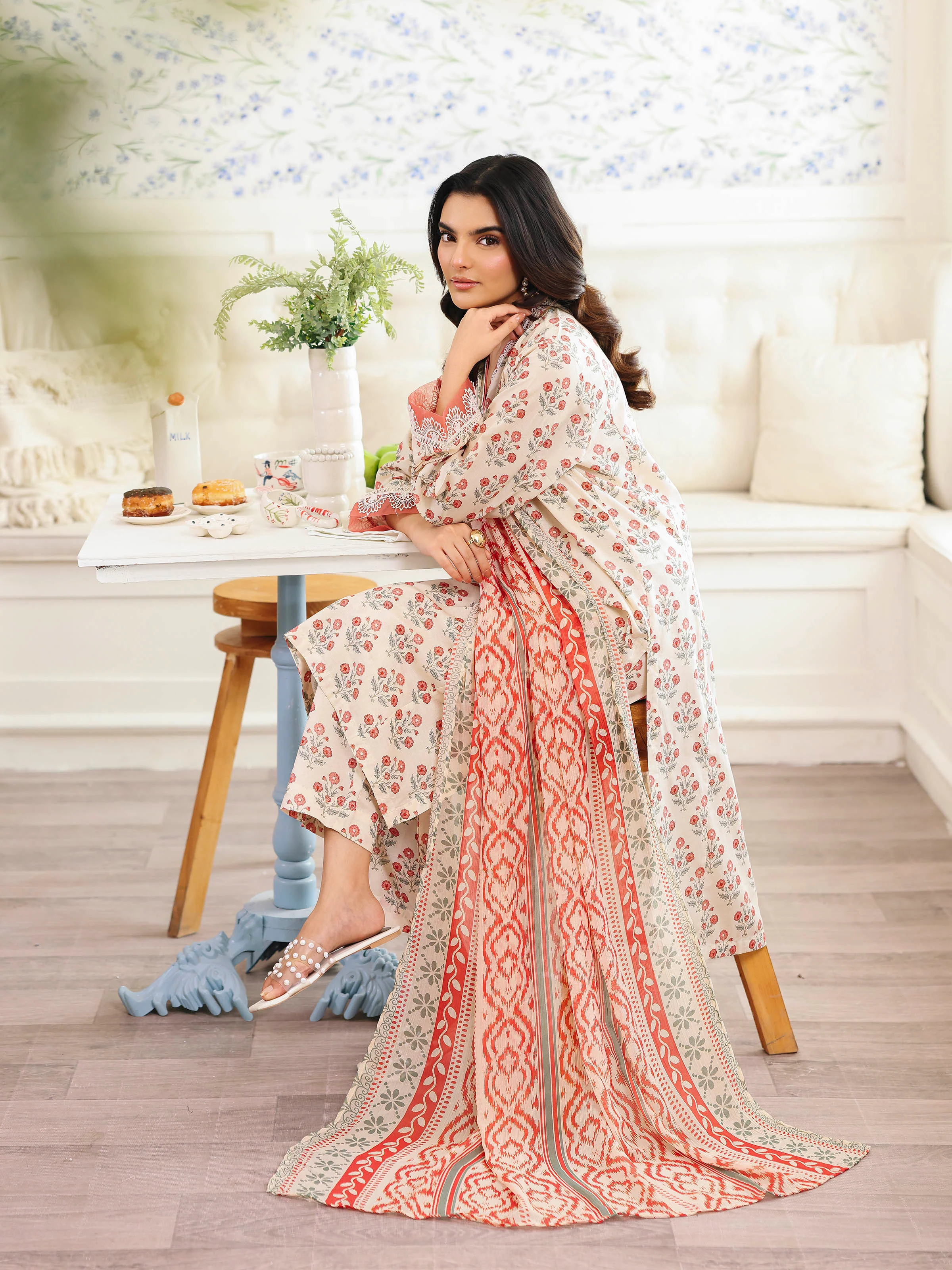Pret Printed Cambric Suit - EWTKP5-81700-3P - Image 2