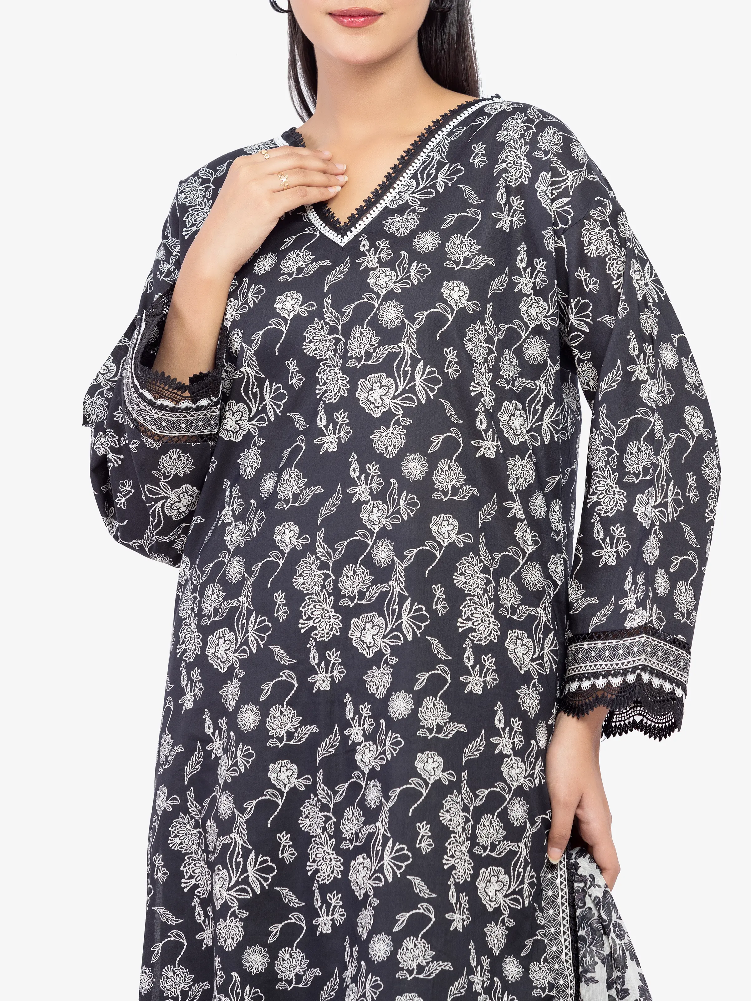 Pret Printed Cambric Suit - EWTKP5-81702-3P - Image 2