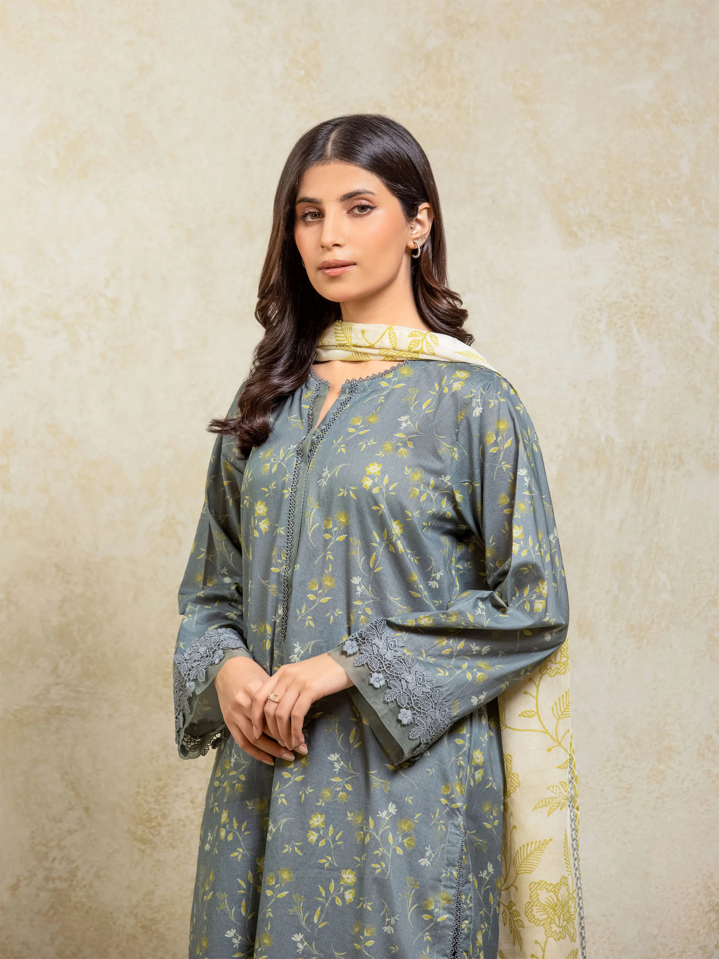 Pret Printed Cambric Suit - EWTKP5-81703-3P - Image 2
