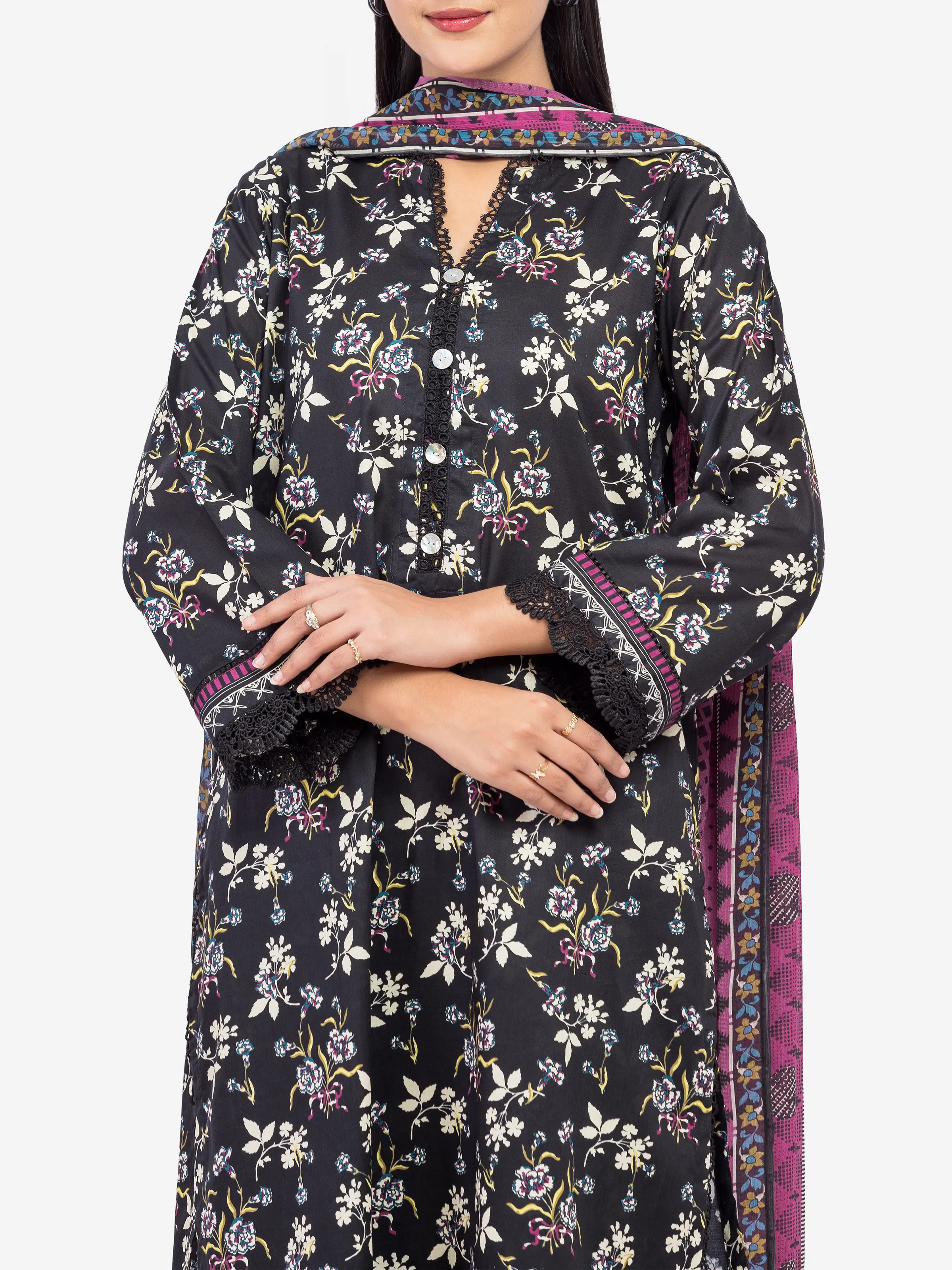 Pret Printed Cambric Suit - EWTKP5-81704-3P - Image 2