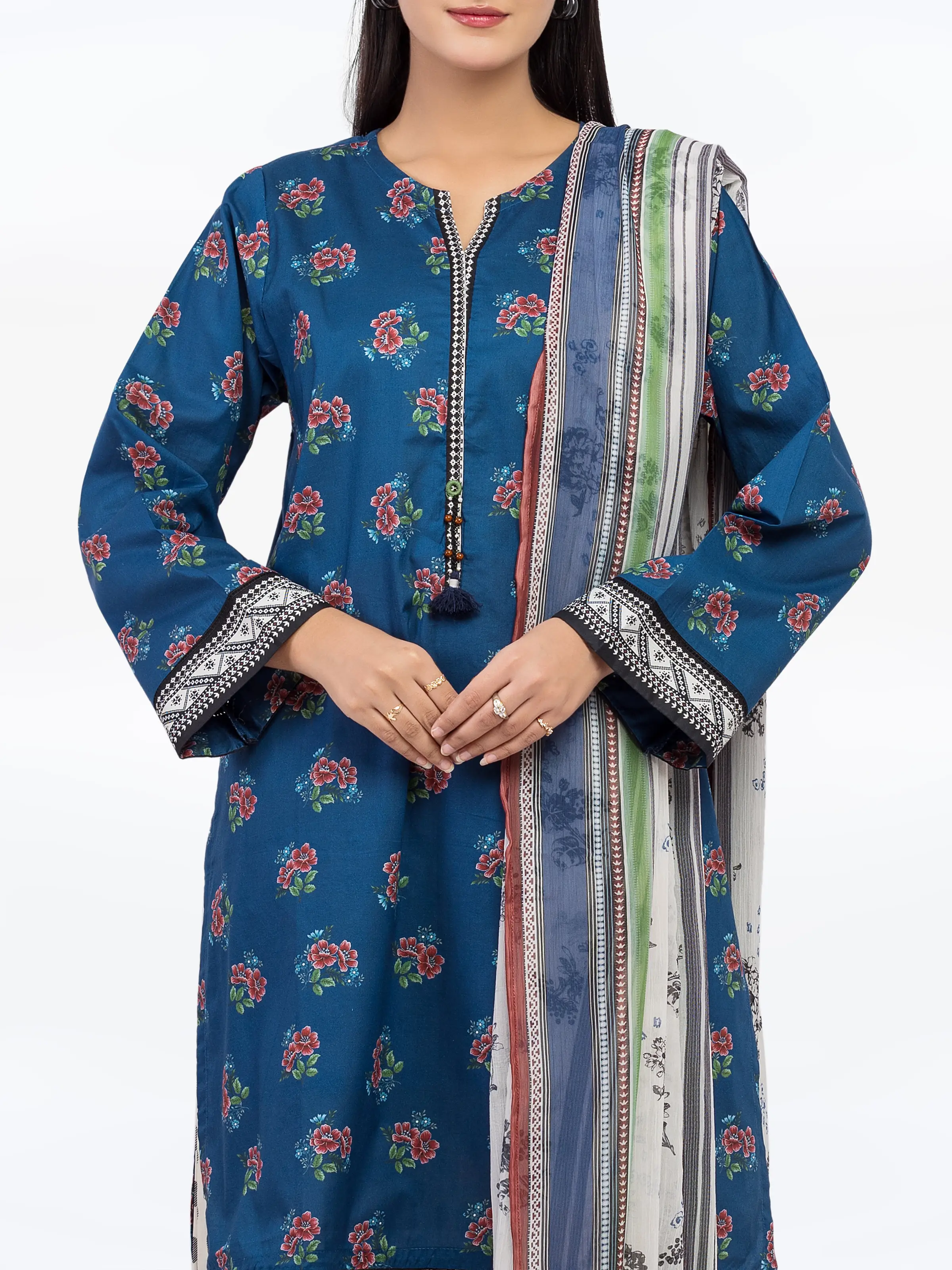 Pret Printed Cambric Suit - EWTKP5-81706-3P - Image 2