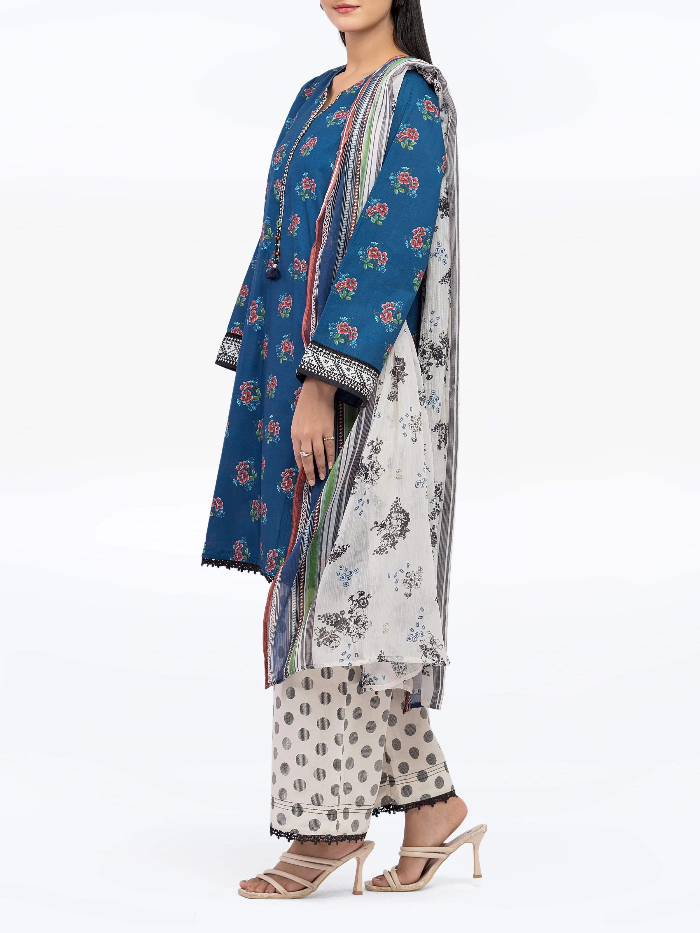 Pret Printed Cambric Suit - EWTKP5-81706-3P - Image 5