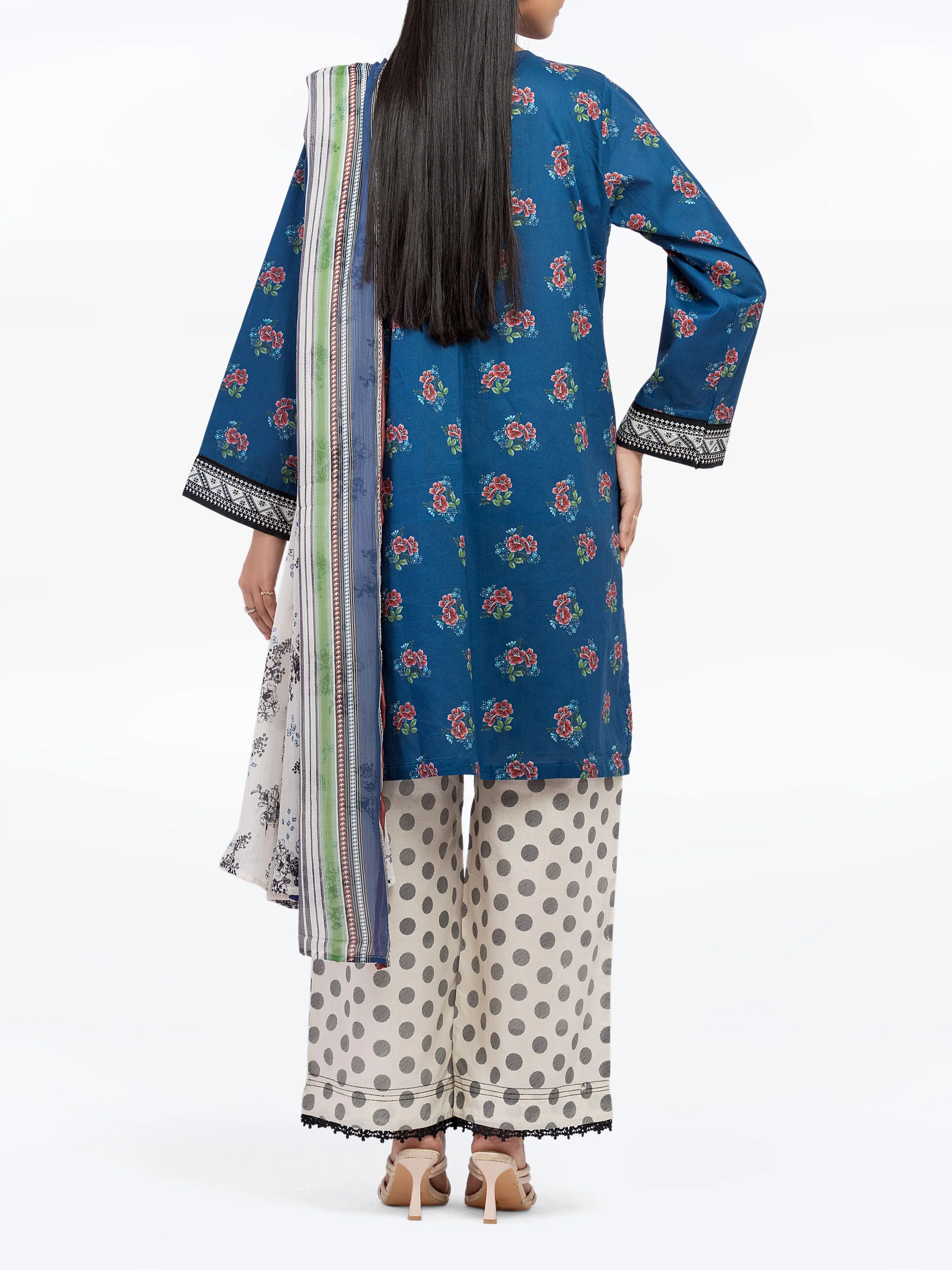 Pret Printed Cambric Suit - EWTKP5-81706-3P - Image 6
