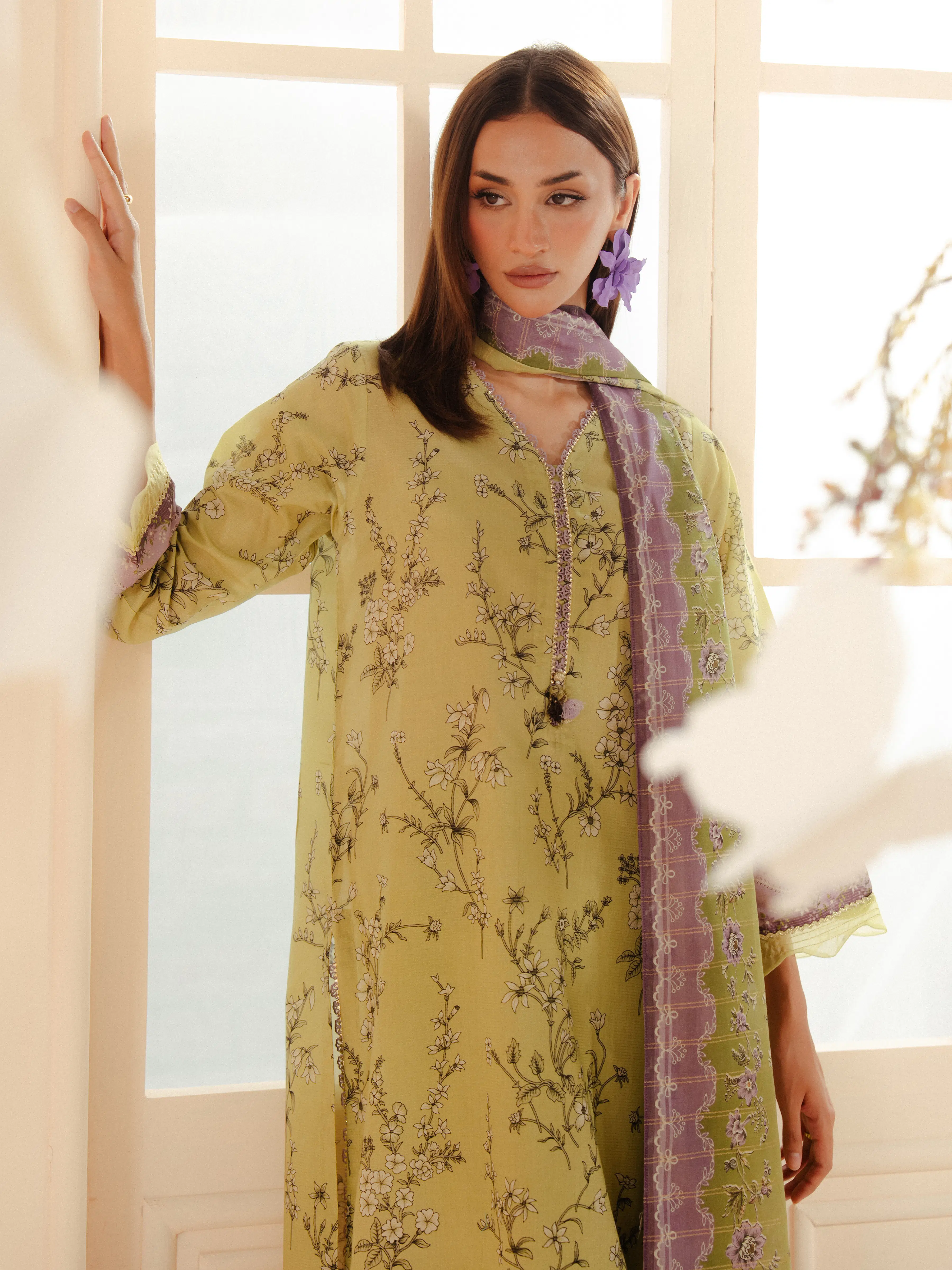 Pret Printed Cambric Suit - EWTKP5-81722-3P - Image 2